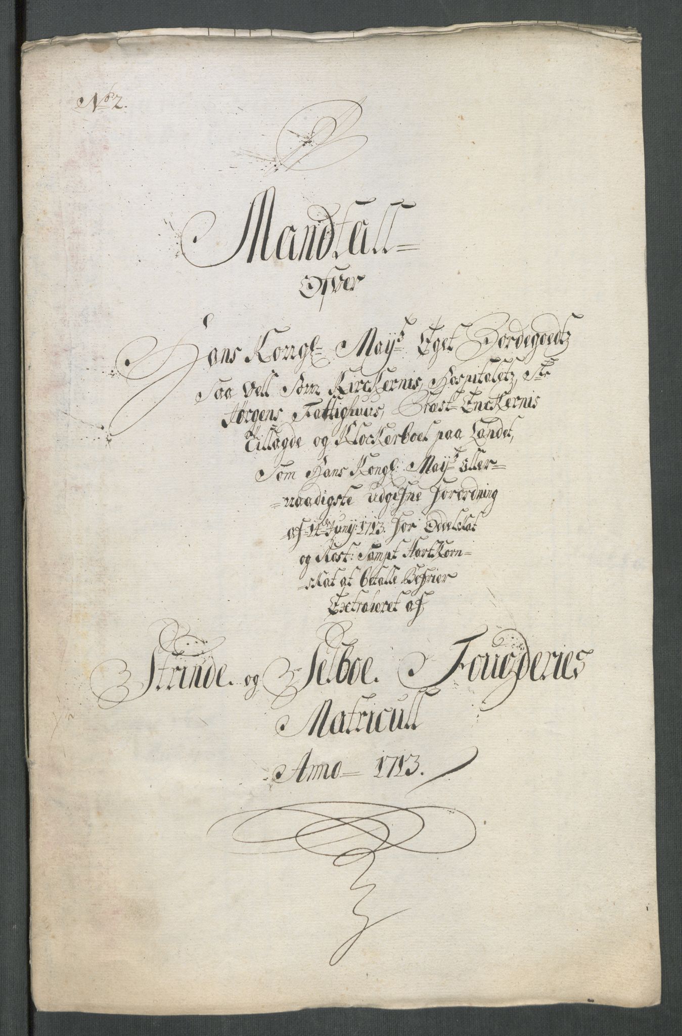 Rentekammeret inntil 1814, Reviderte regnskaper, Fogderegnskap, RA/EA-4092/R61/L4113: Fogderegnskap Strinda og Selbu, 1712-1713, s. 344