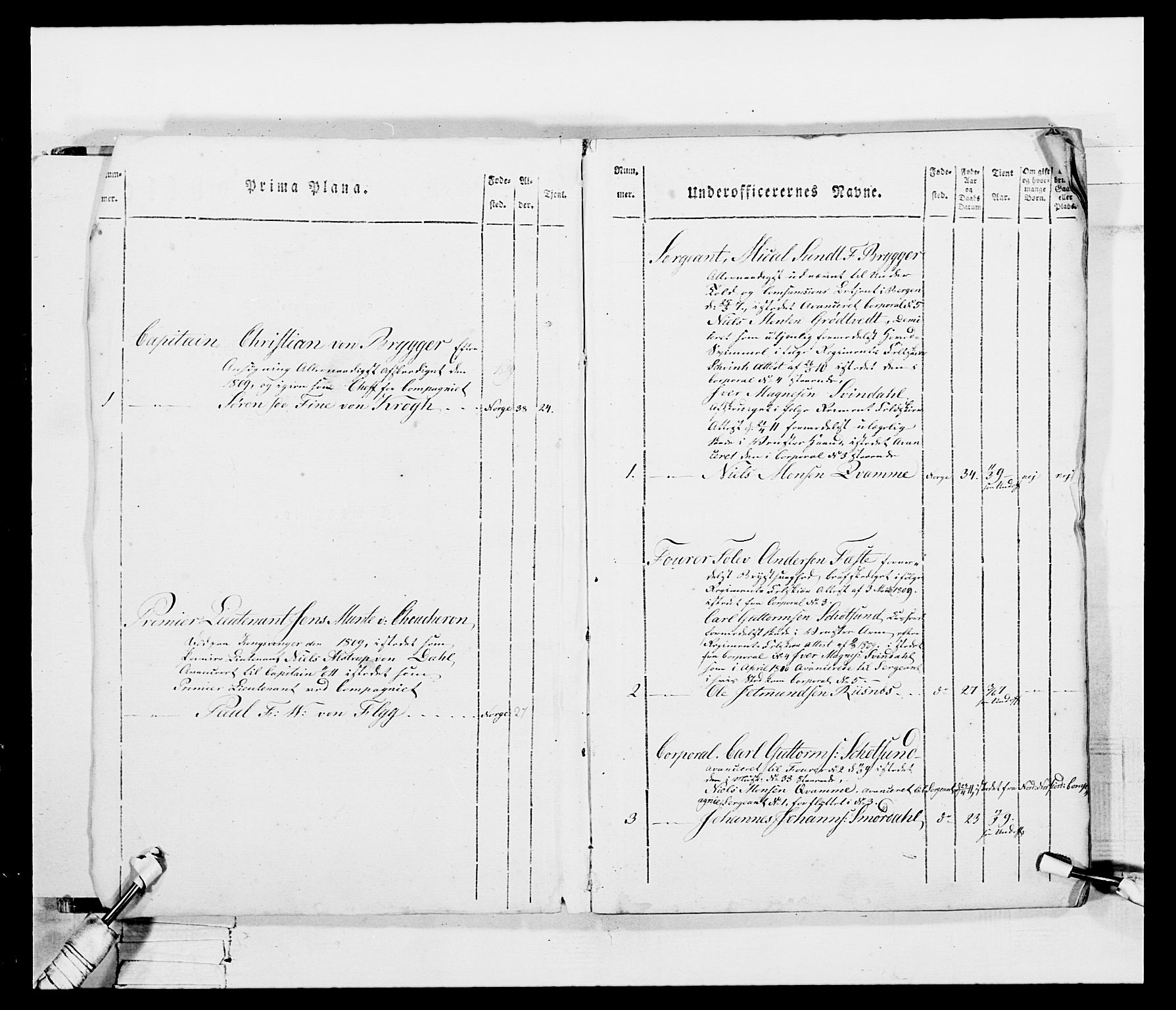 Generalitets- og kommissariatskollegiet, Det kongelige norske kommissariatskollegium, AV/RA-EA-5420/E/Eh/L0099: Bergenhusiske nasjonale infanteriregiment, 1812, s. 6