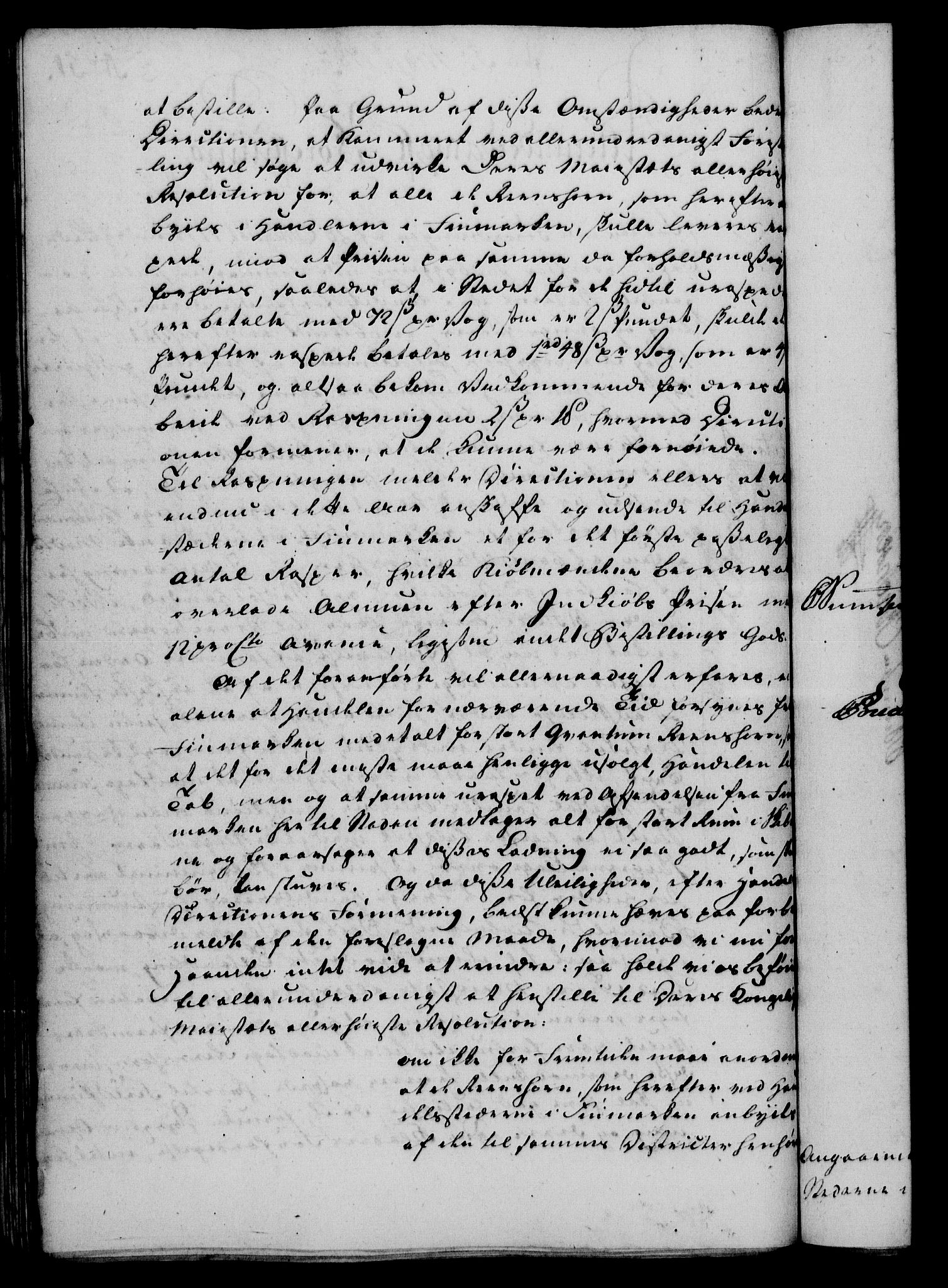 Rentekammeret, Kammerkanselliet, RA/EA-3111/G/Gf/Gfa/L0065: Norsk relasjons- og resolusjonsprotokoll (merket RK 52.65), 1783, s. 344