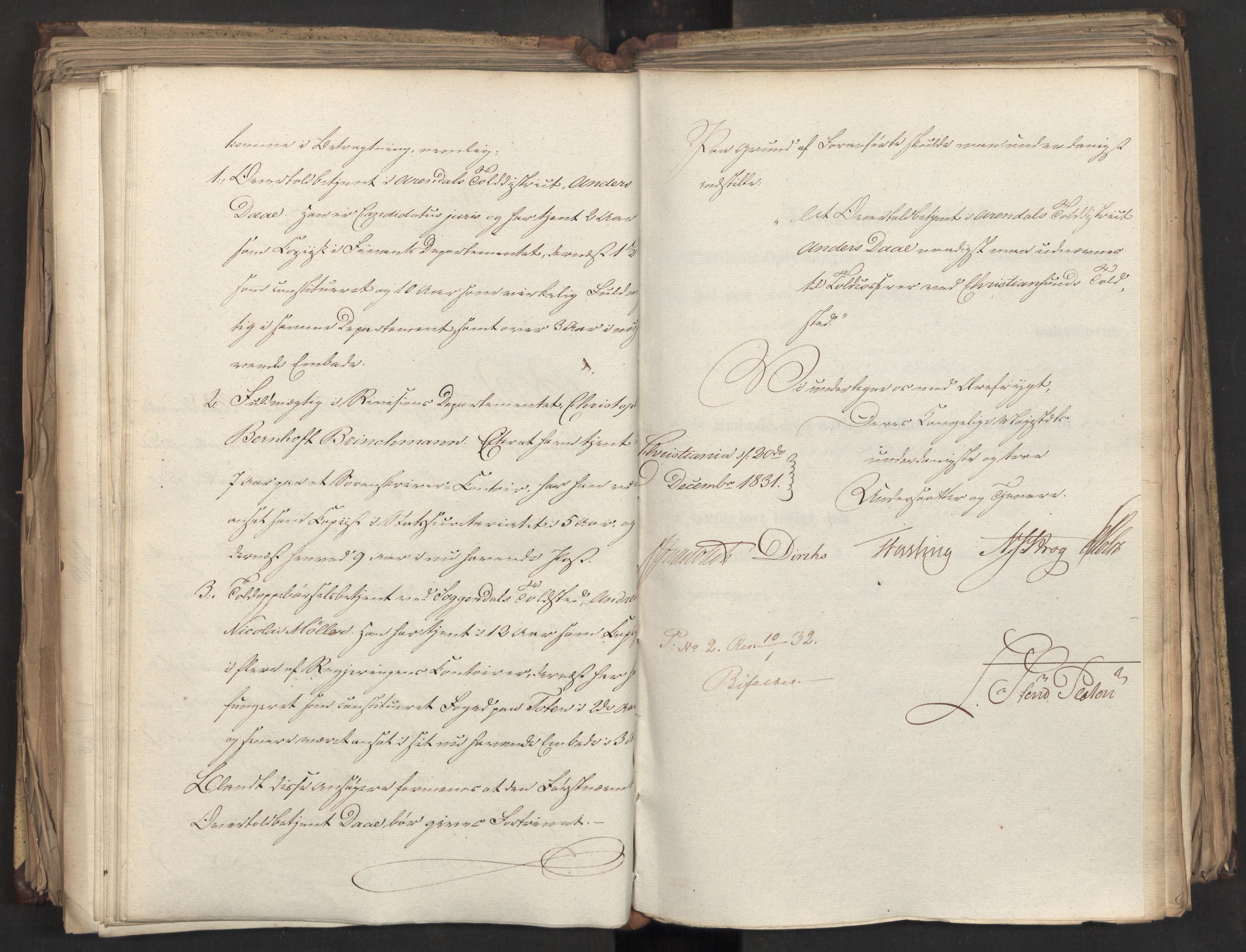 Statsrådsavdelingen i Stockholm, AV/RA-S-1003/D/Da/L0075: Regjeringsinnstillinger nr. 1840-1940, 1831, s. 232