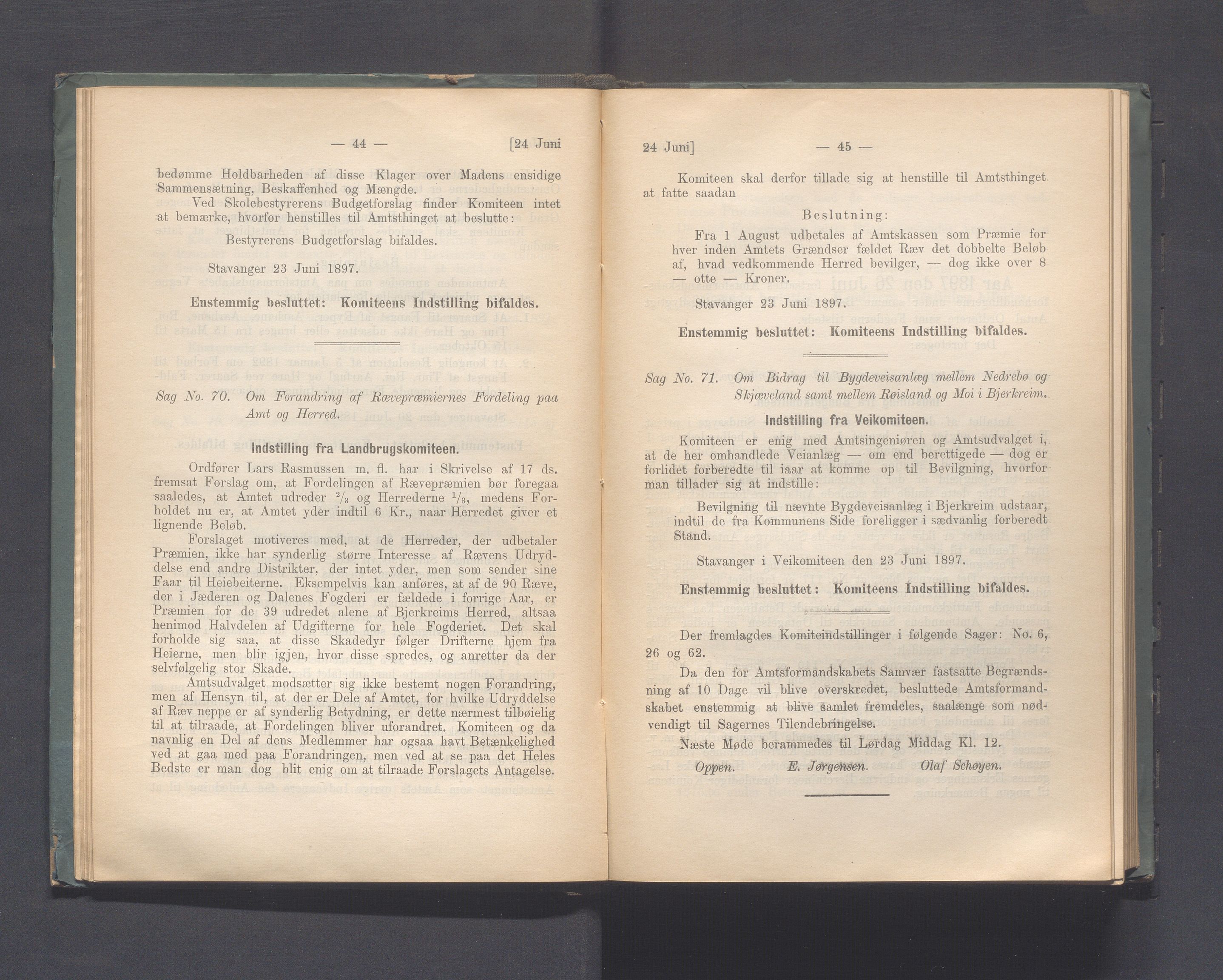 Rogaland fylkeskommune - Fylkesrådmannen , IKAR/A-900/A, 1897, s. 29