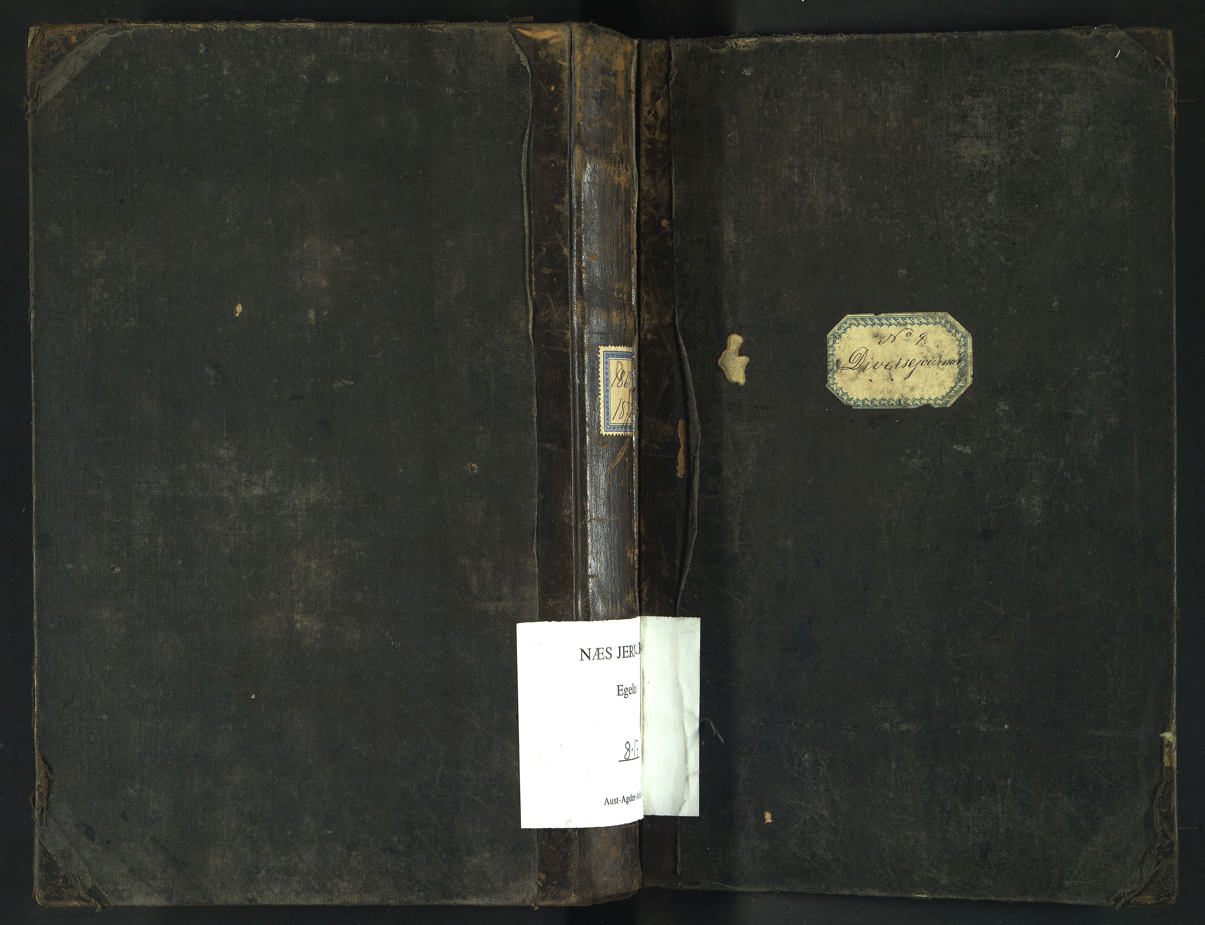 Egelands Verk, NESJ/NJM-002/08/L0017: Journal dirftsomk. Diverse, 1869-1872