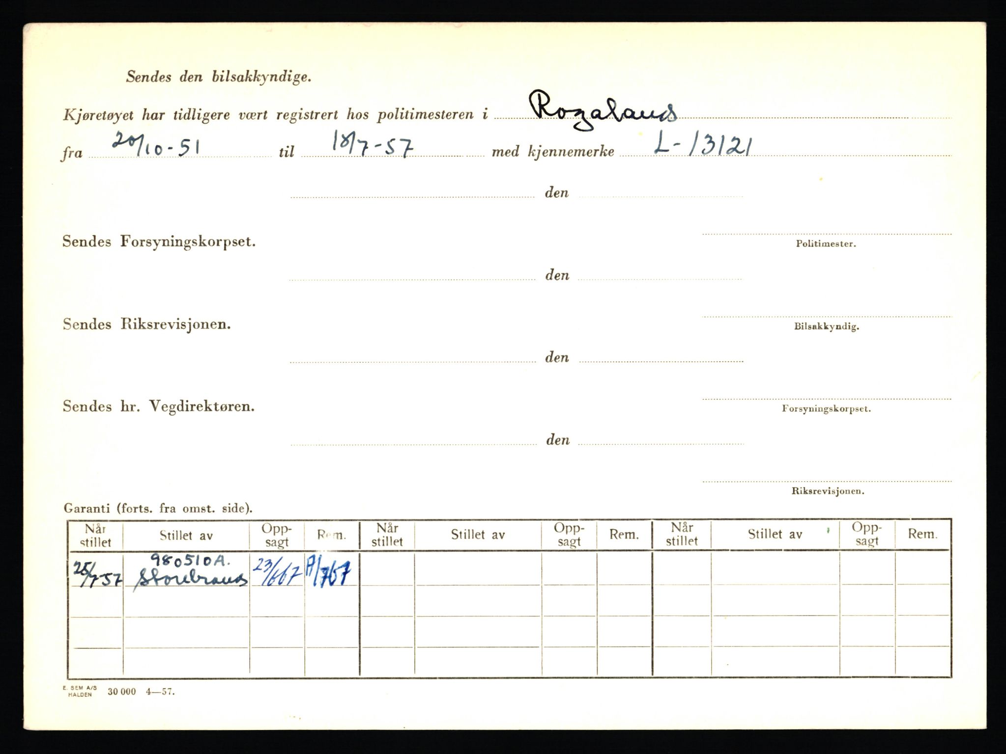 Stavanger trafikkstasjon, AV/SAST-A-101942/0/F/L0039: L-22300 - L-22799, 1930-1971, s. 1322