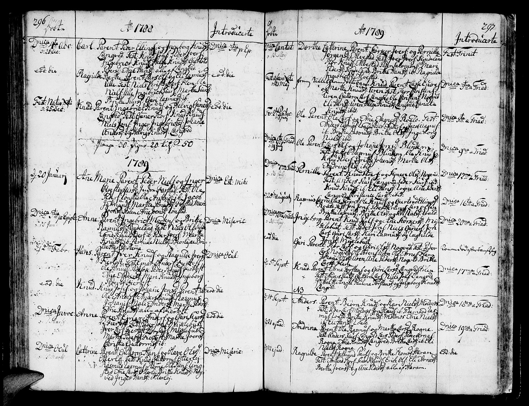 Ministerialprotokoller, klokkerbøker og fødselsregistre - Møre og Romsdal, SAT/A-1454/536/L0493: Ministerialbok nr. 536A02, 1739-1802, s. 296-297