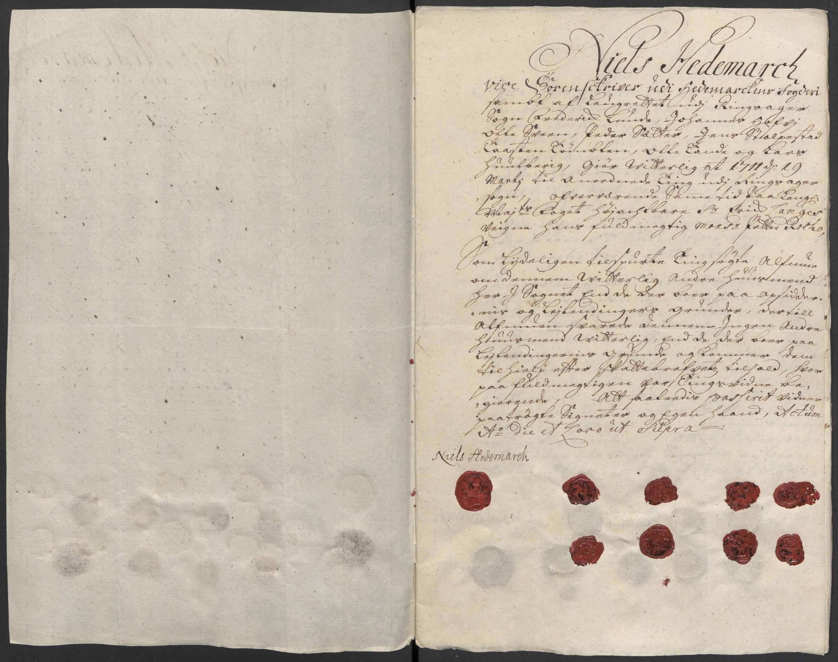 Rentekammeret inntil 1814, Reviderte regnskaper, Fogderegnskap, RA/EA-4092/R16/L1047: Fogderegnskap Hedmark, 1711, s. 394