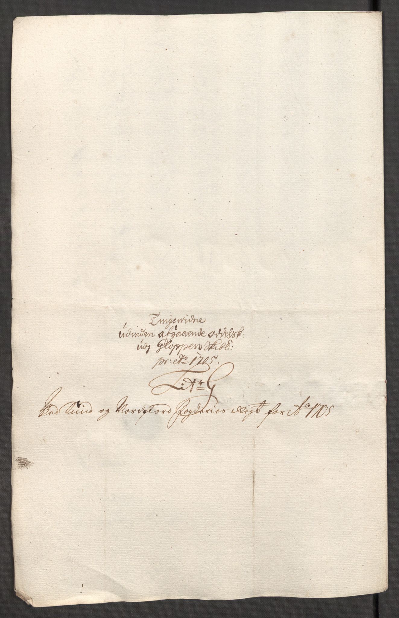 Rentekammeret inntil 1814, Reviderte regnskaper, Fogderegnskap, RA/EA-4092/R53/L3429: Fogderegnskap Sunn- og Nordfjord, 1705, s. 150