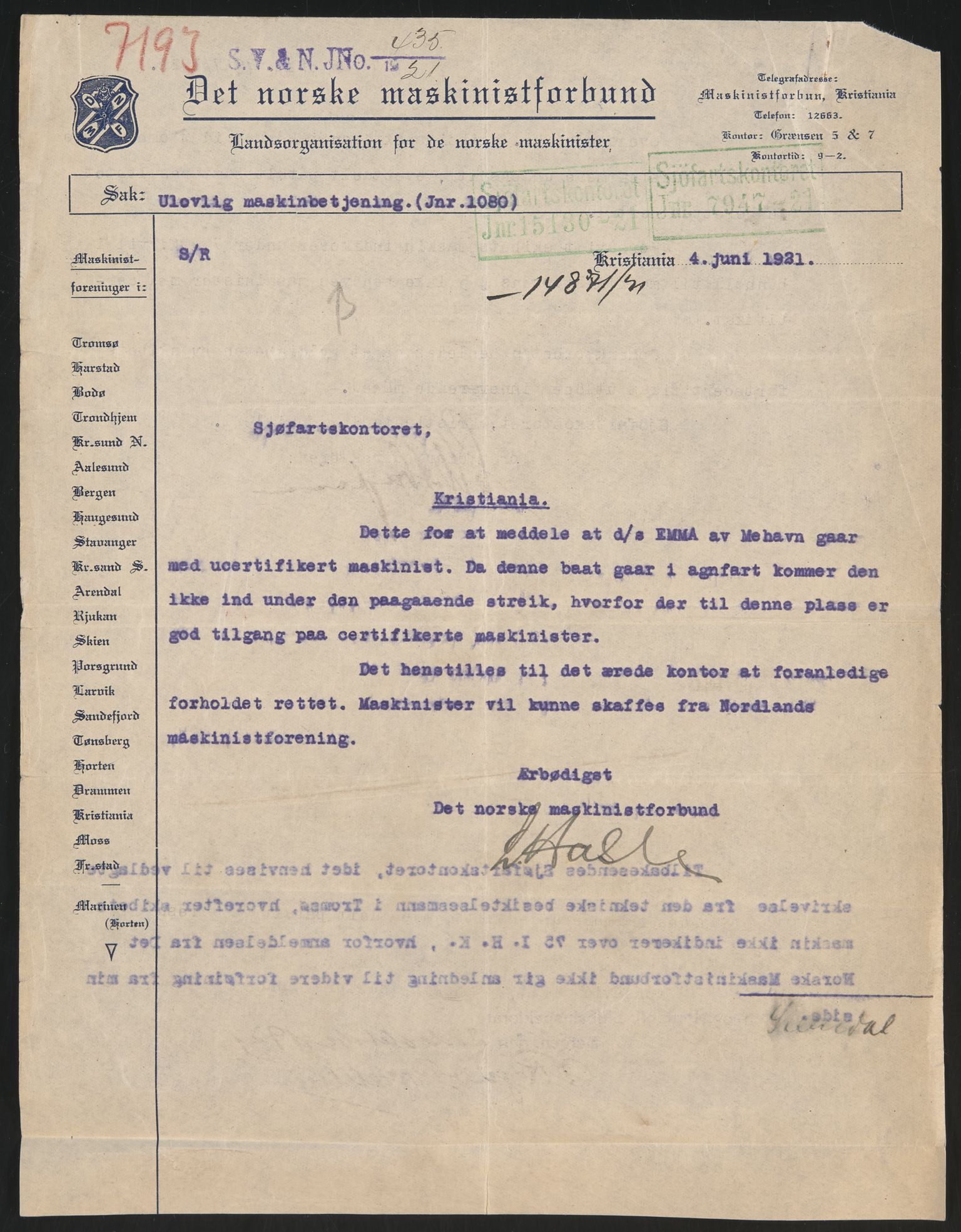 Sjøfartsdirektoratet med forløpere, skipsmapper slettede skip, RA/S-4998/F/Fa/L0295: --, 1862-1929, s. 304