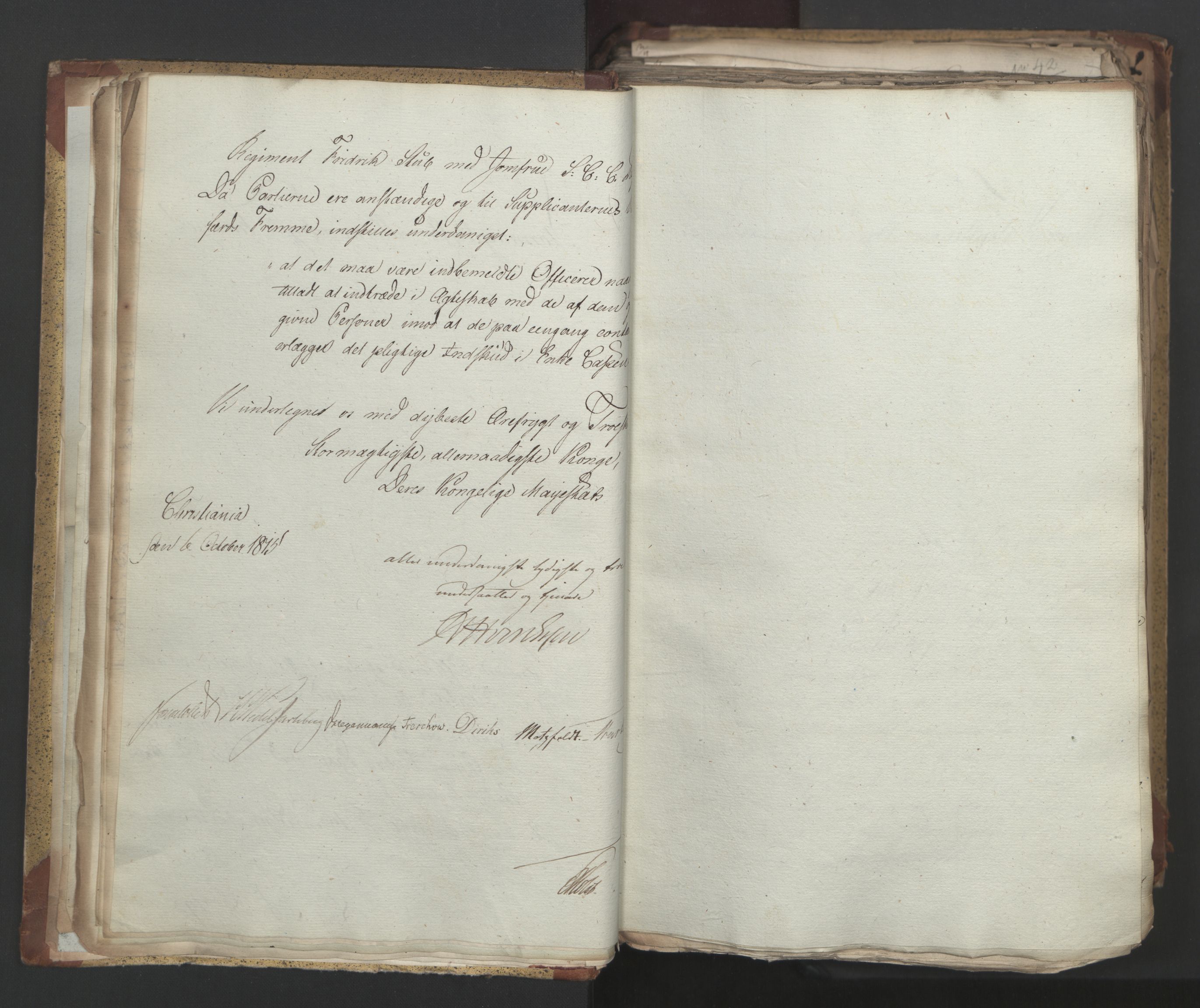 Statsrådsavdelingen i Stockholm, AV/RA-S-1003/D/Da/L0004: Regjeringsinnstillinger nr. 788-999, 1815, s. 19