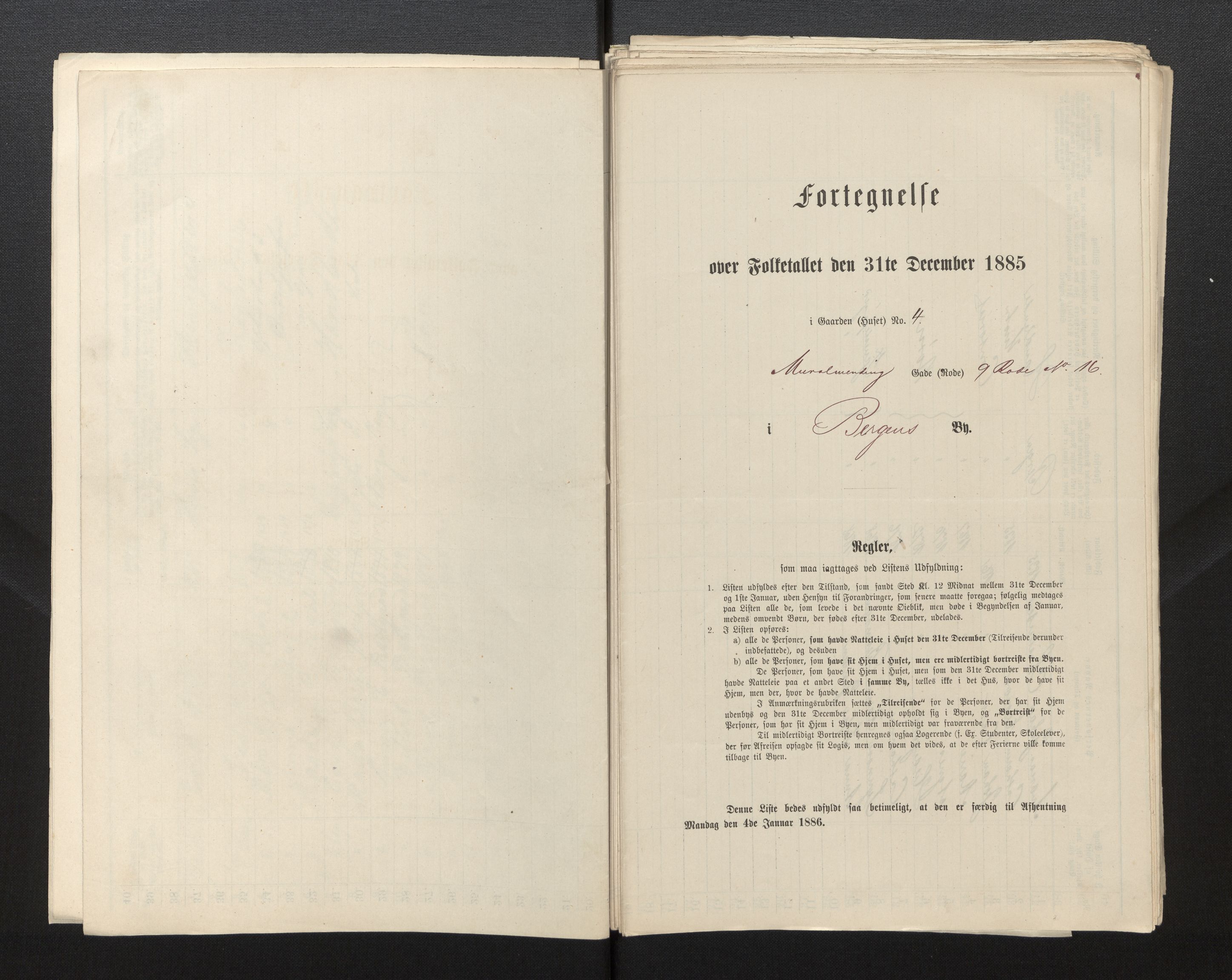 SAB, Folketelling 1885 for 1301 Bergen kjøpstad, 1885, s. 3977