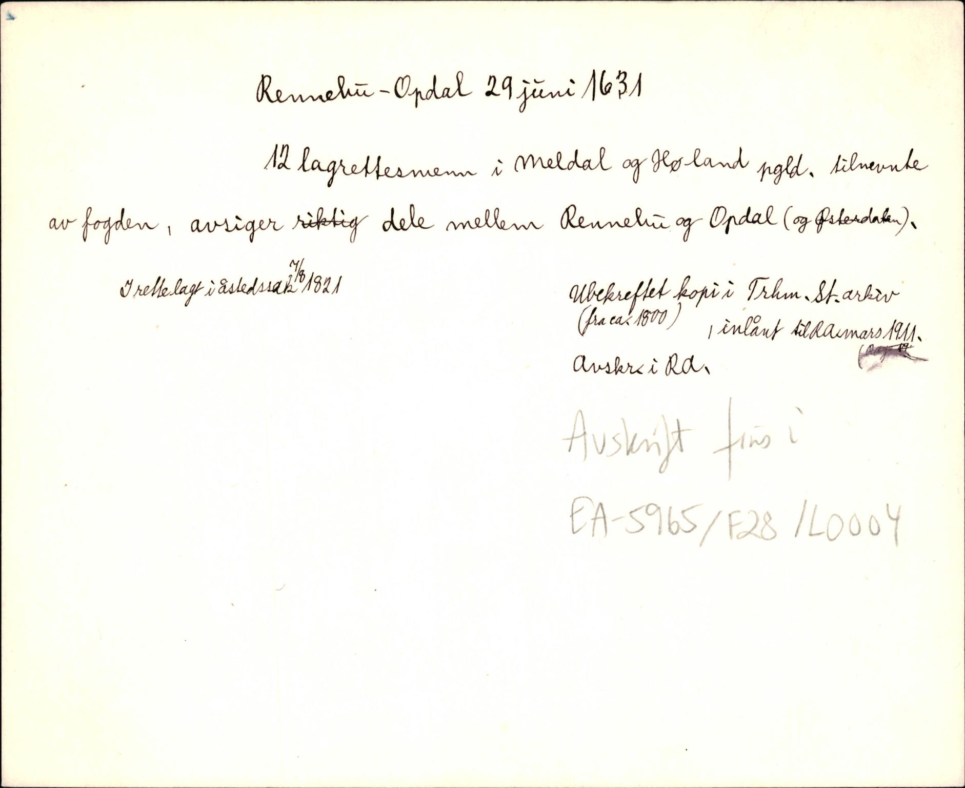 Riksarkivets diplomsamling, AV/RA-EA-5965/F35/F35d/L0003: Innlånte diplomer, seddelregister, 1621-1642, s. 329