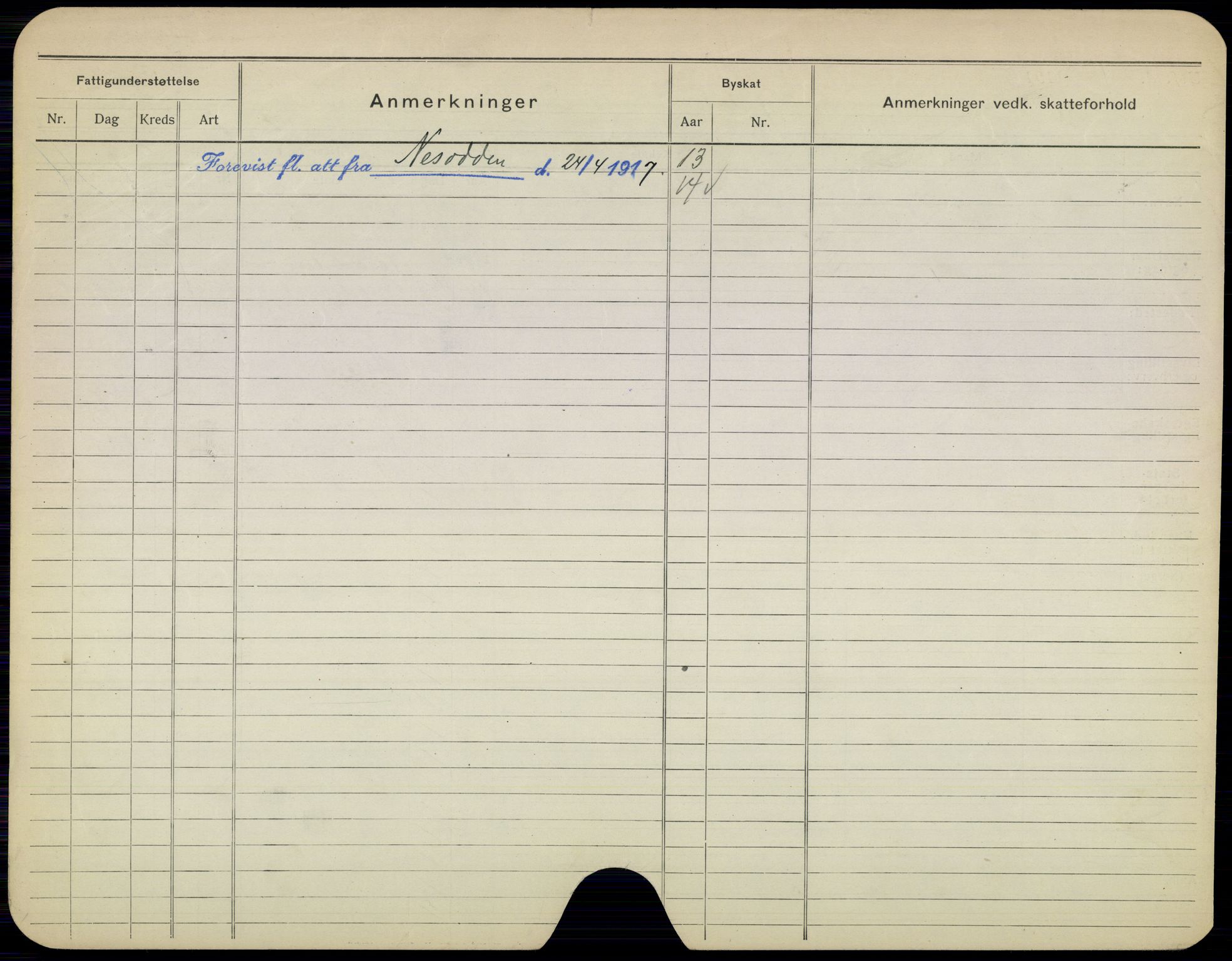 Oslo folkeregister, Registerkort, SAO/A-11715/K/Kb/L0040: N - Å, 1920