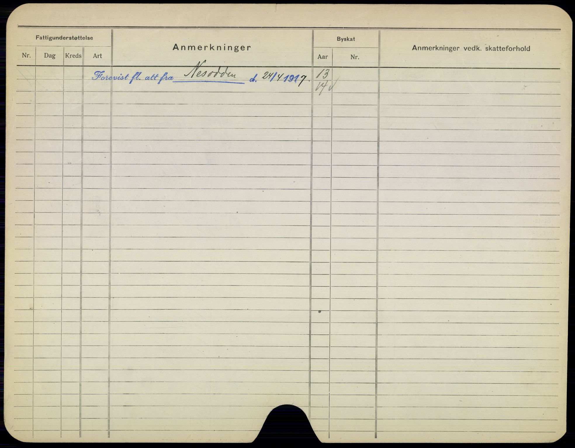 Oslo folkeregister, Registerkort, AV/SAO-A-11715/K/Kb/L0040: N - Å, 1920
