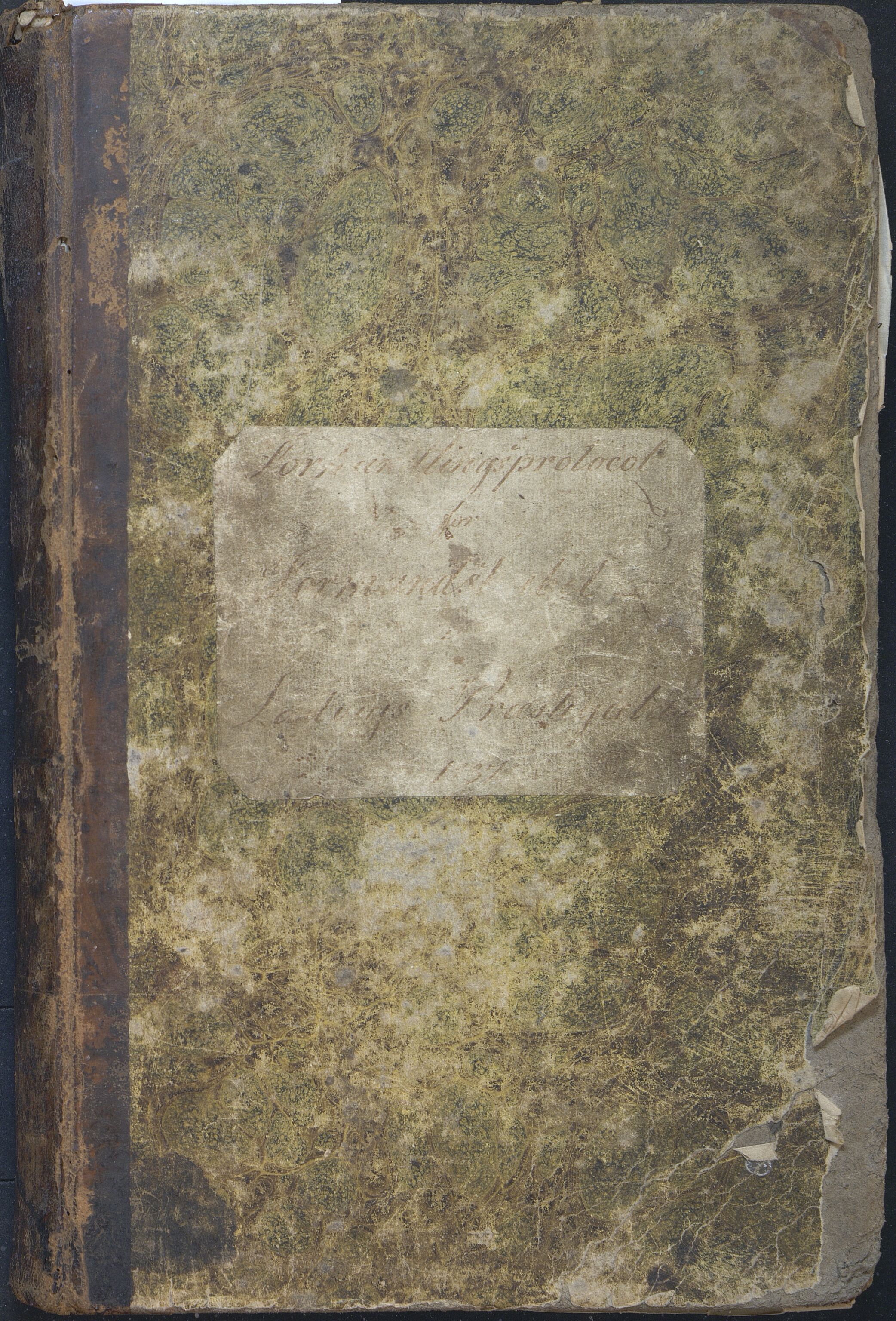 Lavik kommune. Formannskapet, VLFK/K-14150.150/100/L0002: møtebok for kommunestyret og formannskapet i Lavik kommune, 1837-1862