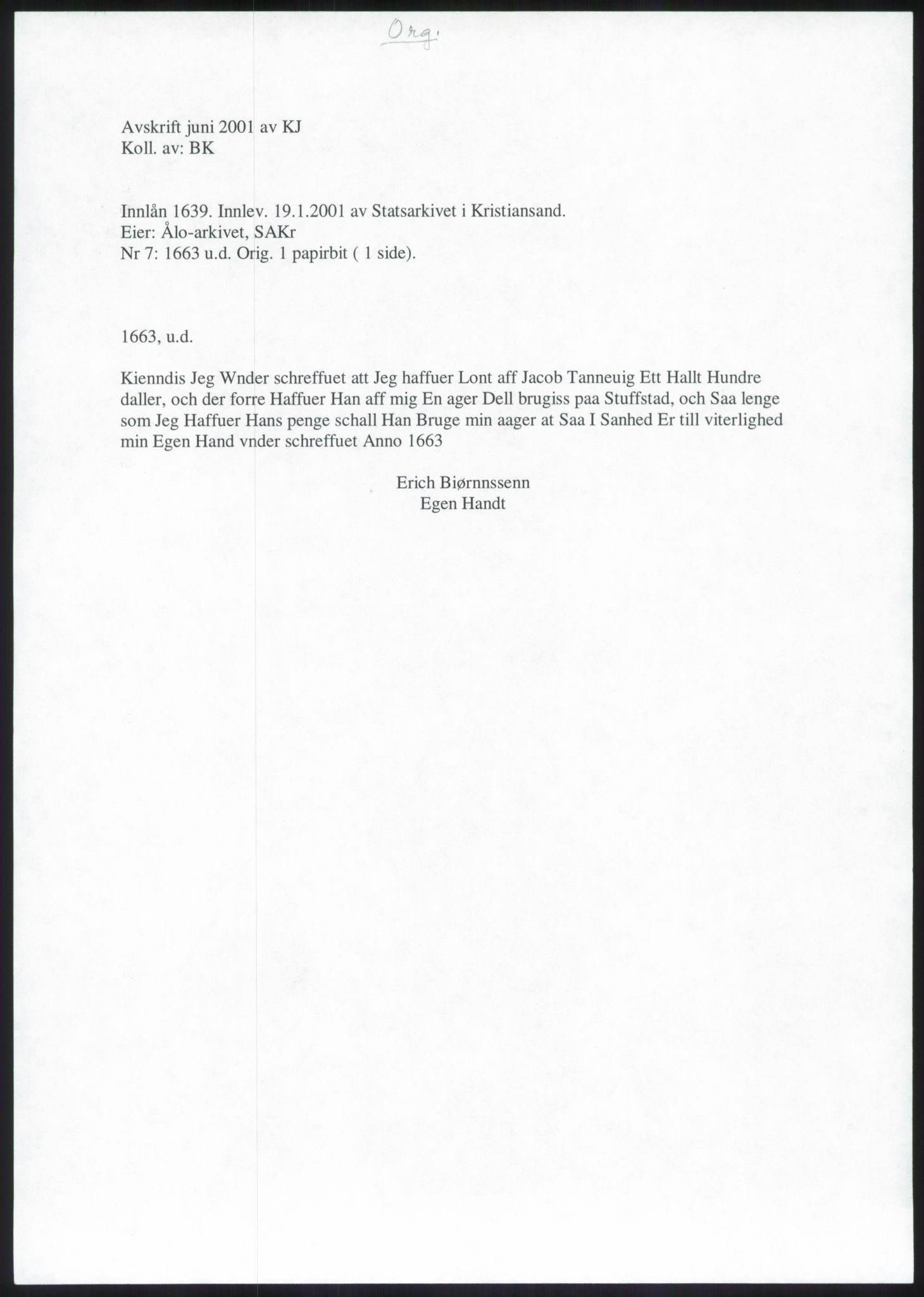 Samlinger til kildeutgivelse, Diplomavskriftsamlingen, AV/RA-EA-4053/H/Ha, s. 469