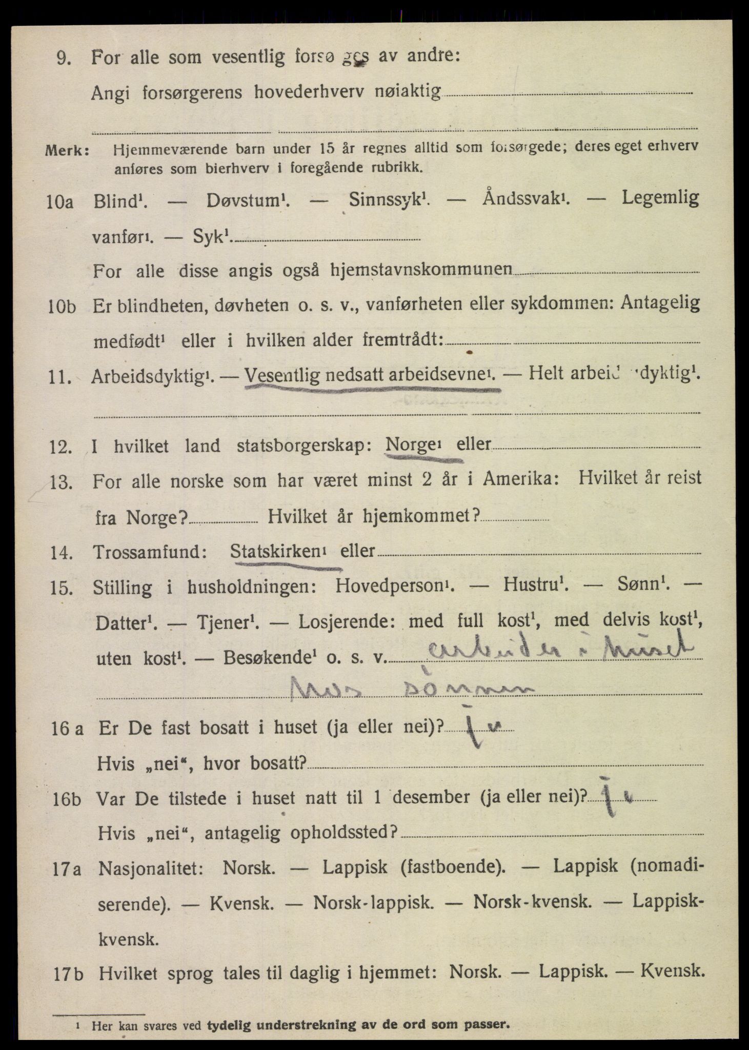 SAT, Folketelling 1920 for 1731 Sparbu herred, 1920, s. 6808