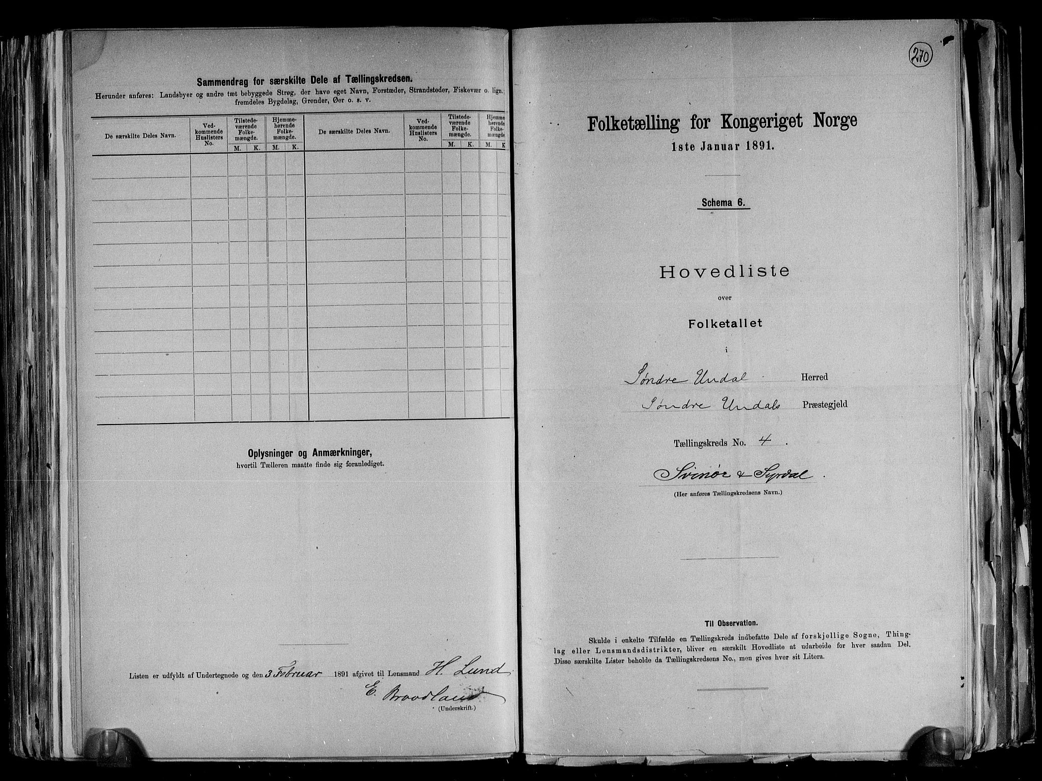 RA, Folketelling 1891 for 1029 Sør-Audnedal herred, 1891, s. 16