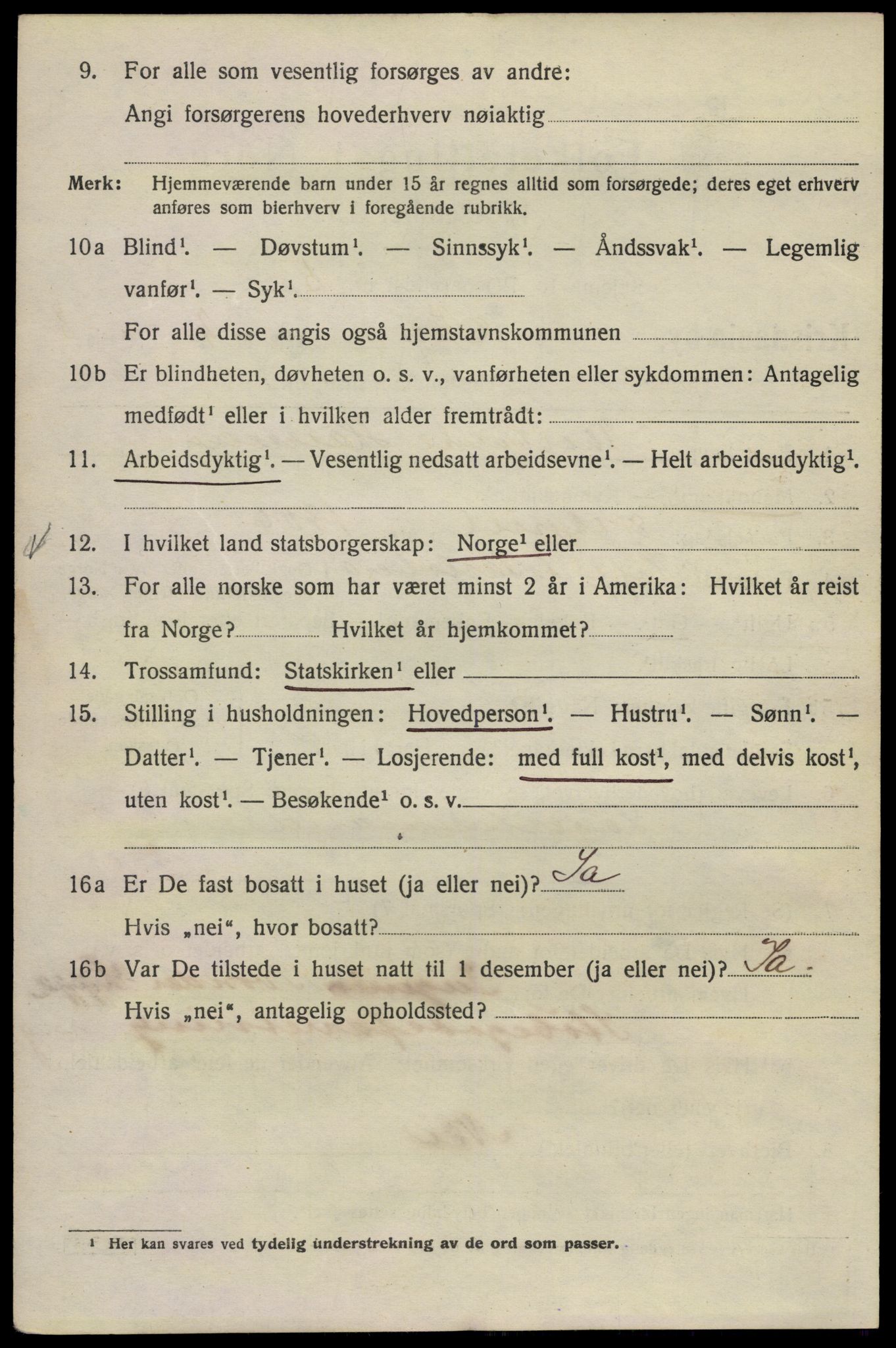 SAO, Folketelling 1920 for 0301 Kristiania kjøpstad, 1920, s. 427462