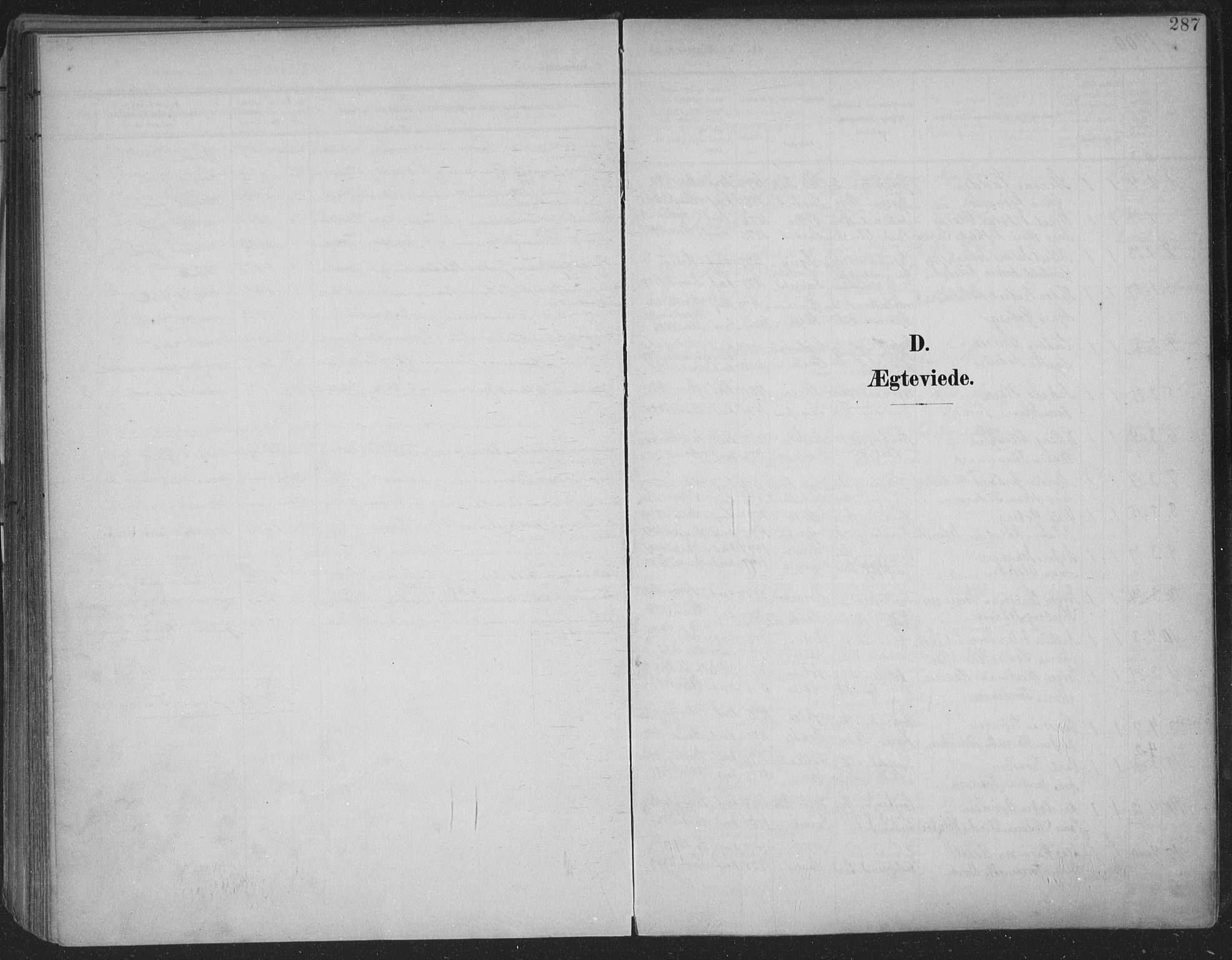 Skien kirkebøker, AV/SAKO-A-302/F/Fa/L0011: Ministerialbok nr. 11, 1900-1907, s. 287