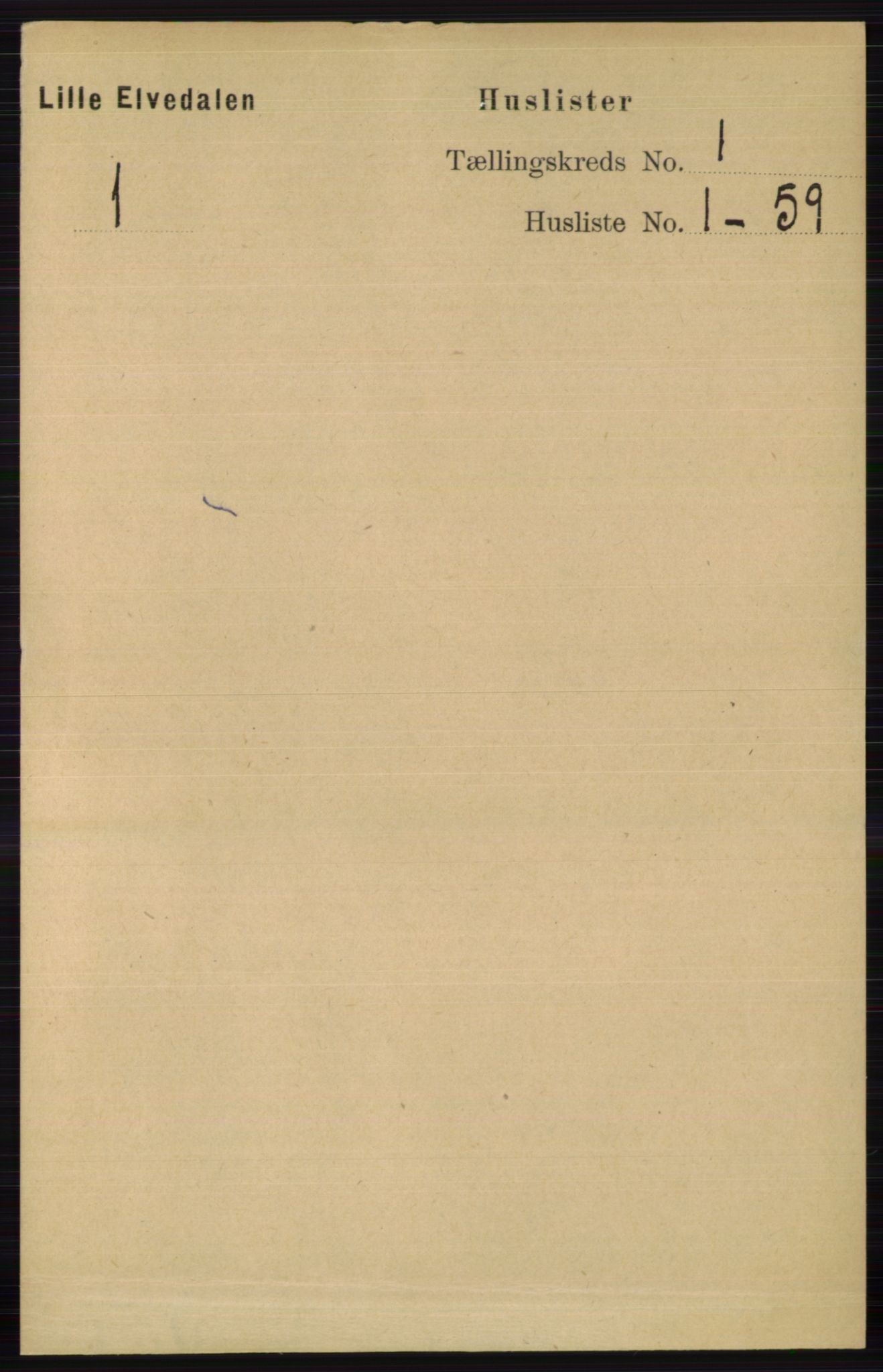 RA, Folketelling 1891 for 0438 Lille Elvedalen herred, 1891, s. 28