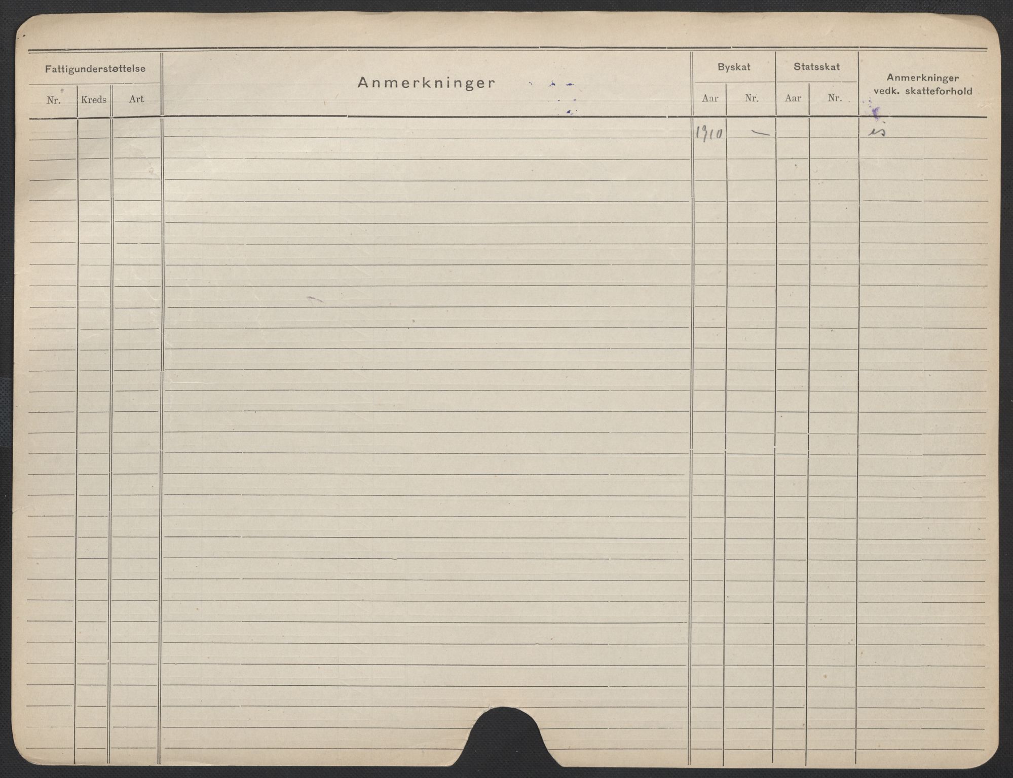 Oslo folkeregister, Registerkort, SAO/A-11715/F/Fa/Fac/L0013: Kvinner, 1906-1914, s. 251b
