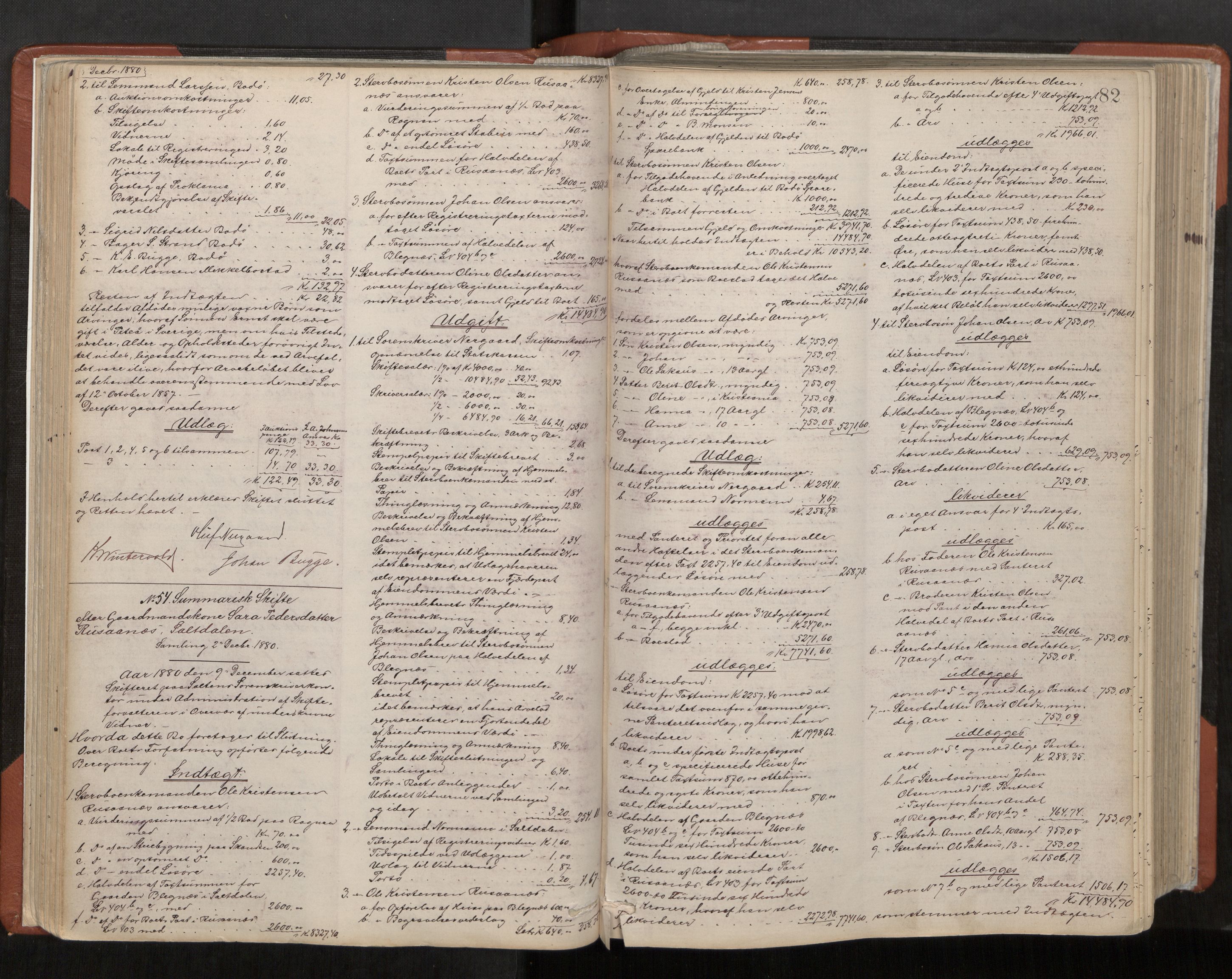 Salten sorenskriveri, AV/SAT-A-4578/1/3/3A/L0063: Skifteslutningsprotokoll, 1877-1894, s. 82