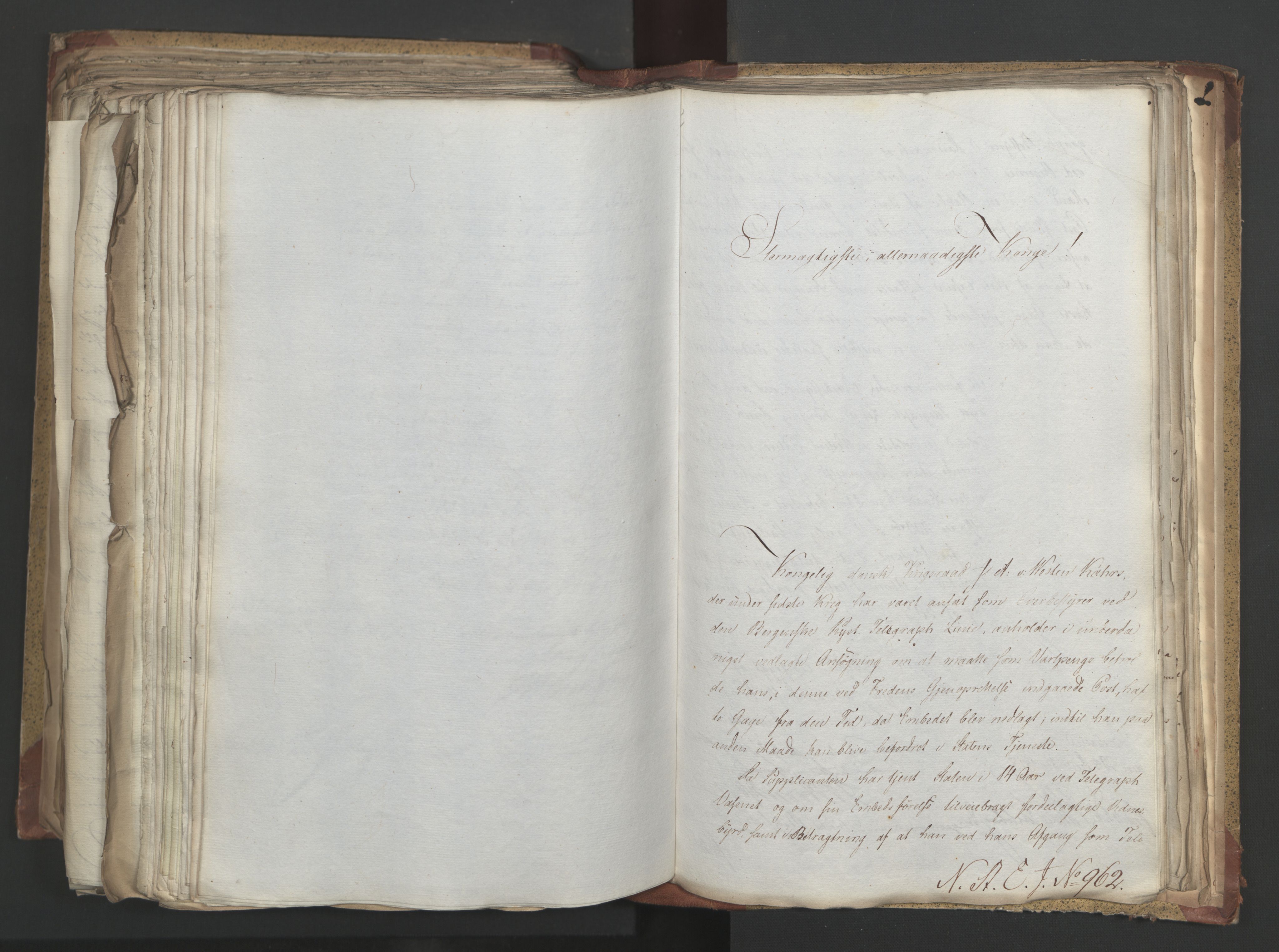 Statsrådsavdelingen i Stockholm, AV/RA-S-1003/D/Da/L0004: Regjeringsinnstillinger nr. 788-999, 1815, s. 412
