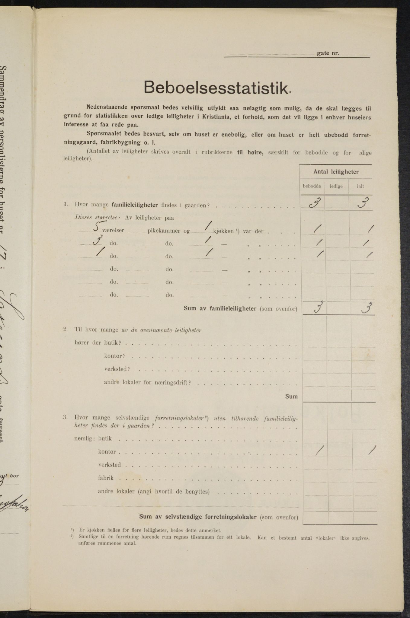 OBA, Kommunal folketelling 1.2.1914 for Kristiania, 1914, s. 89180