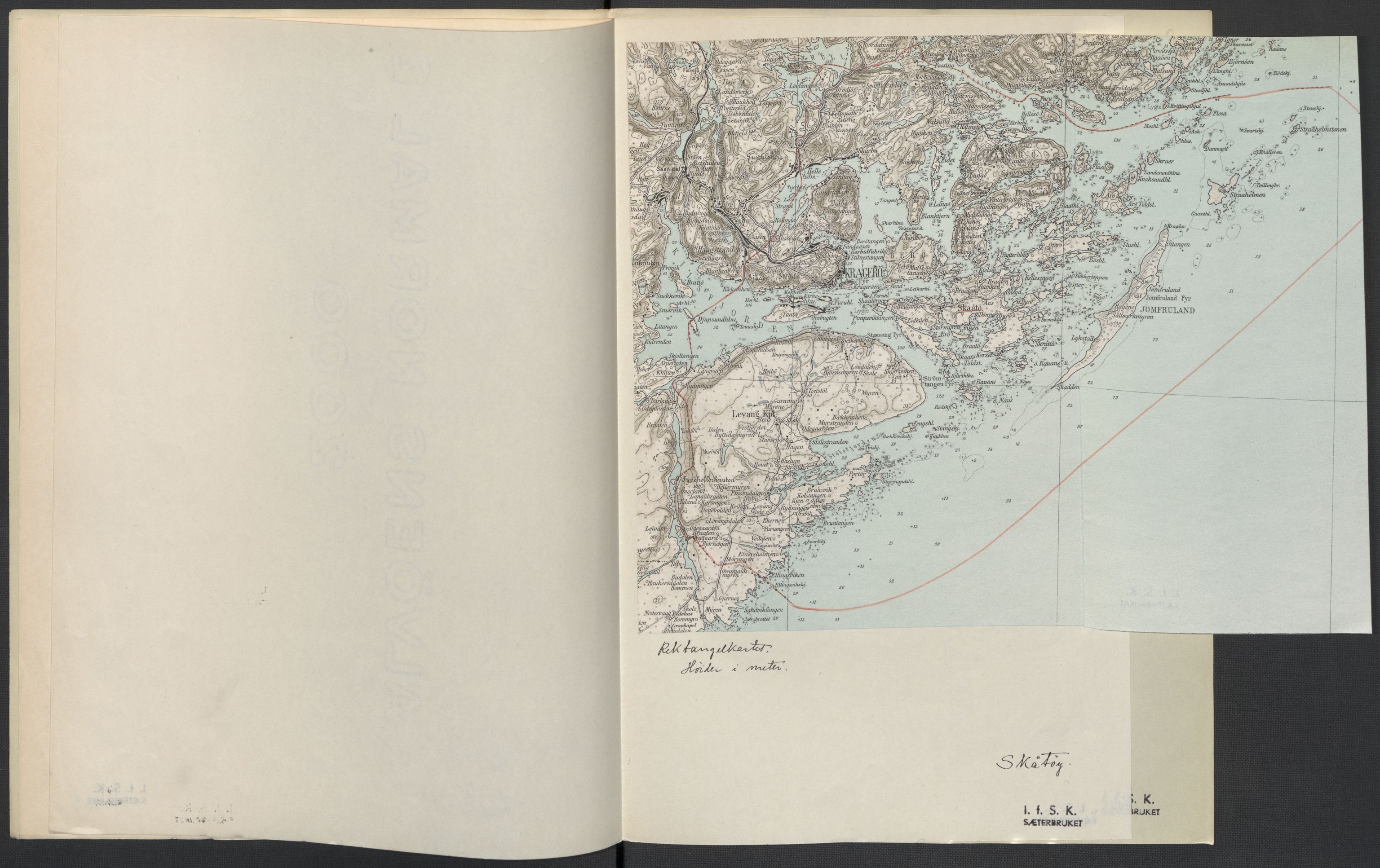 Instituttet for sammenlignende kulturforskning, AV/RA-PA-0424/F/Fc/L0007/0001: Eske B7: / Telemark (perm XVI), 1934-1936