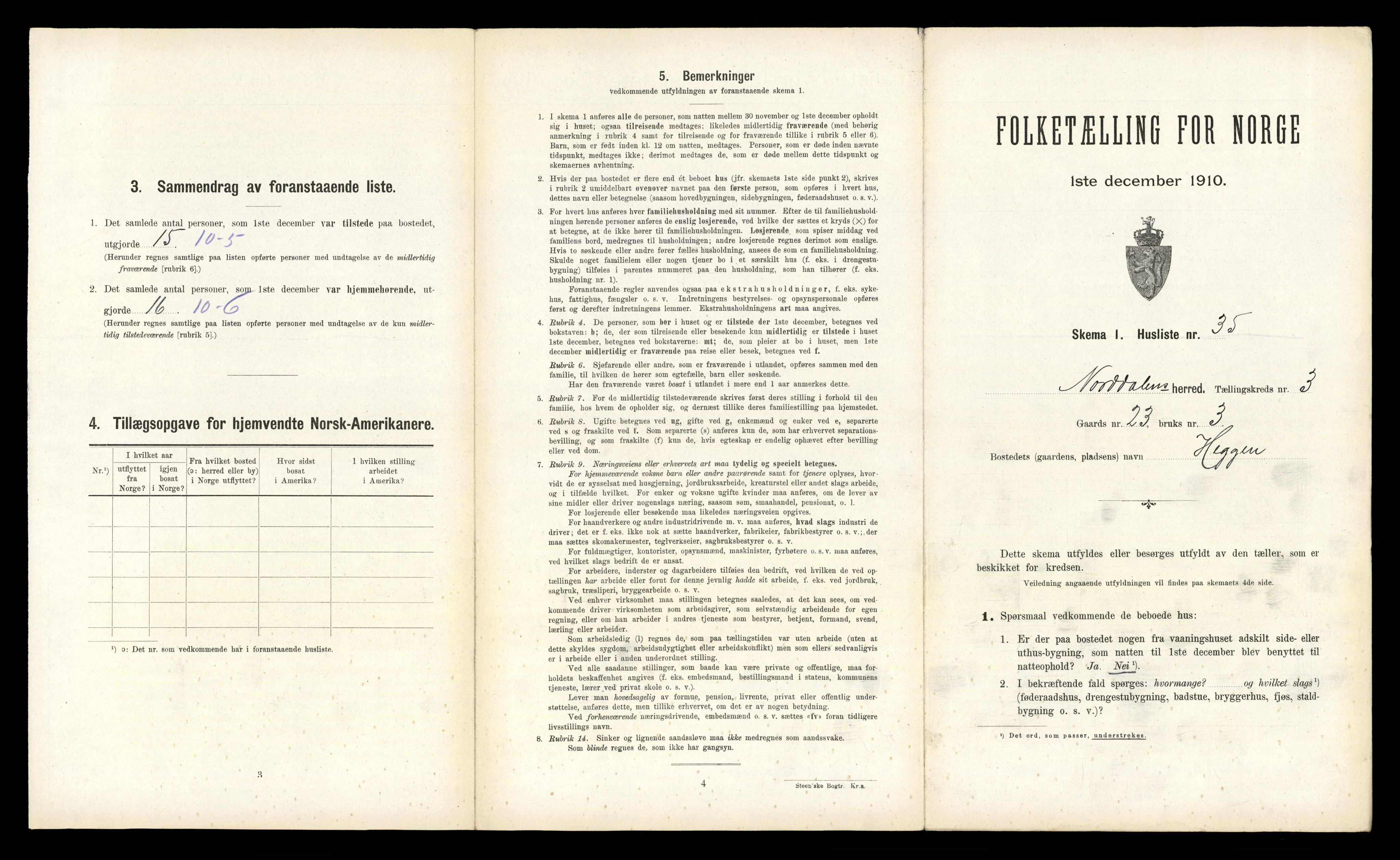 RA, Folketelling 1910 for 1524 Norddal herred, 1910, s. 307