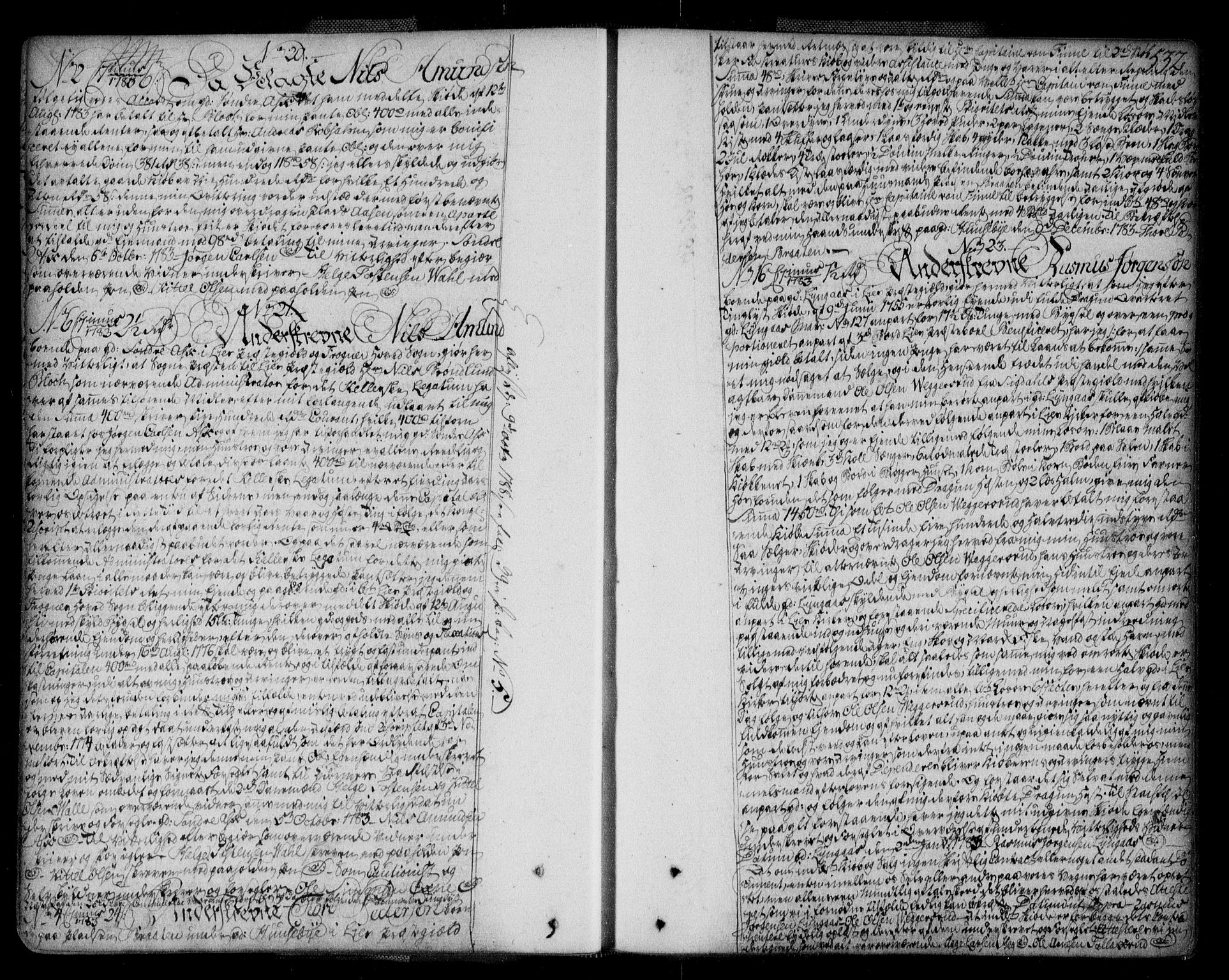 Lier, Røyken og Hurum sorenskriveri, AV/SAKO-A-89/G/Ga/Gaa/L0004b: Pantebok nr. IVb, 1779-1788, s. 532