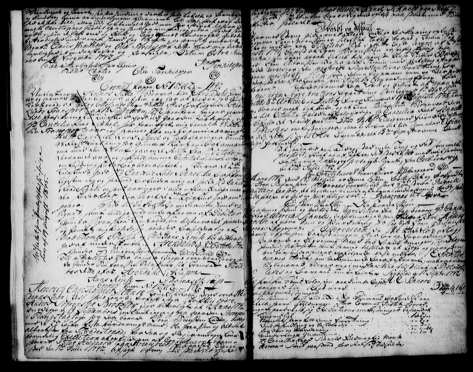 Nedenes sorenskriveri før 1824, SAK/1221-0007/G/Gb/L0007: Pantebok nr. 7, 1742-1748, s. 2