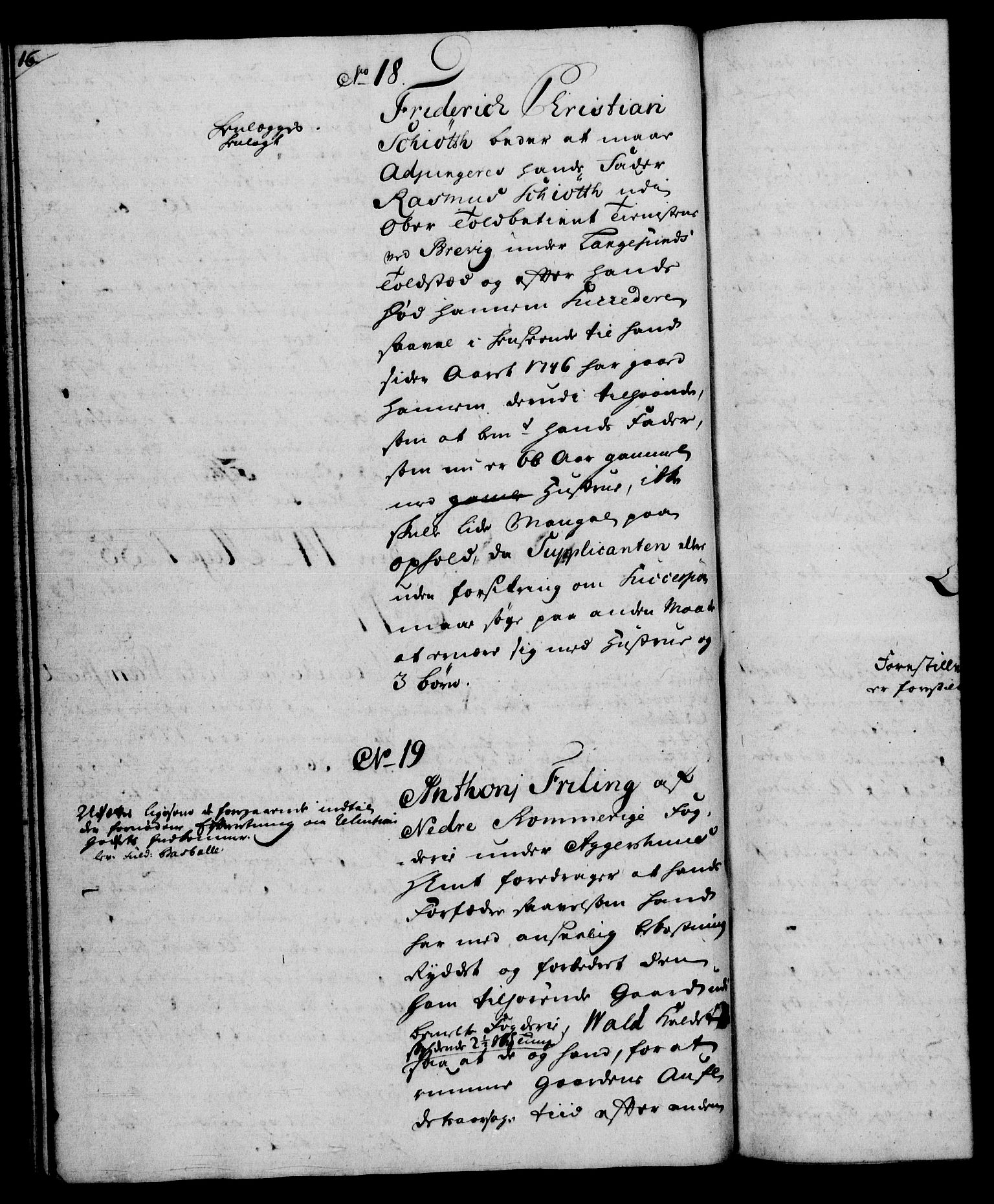 Rentekammeret, Kammerkanselliet, RA/EA-3111/G/Gh/Gha/L0033: Norsk ekstraktmemorialprotokoll (merket RK 53.78), 1755-1756, s. 16