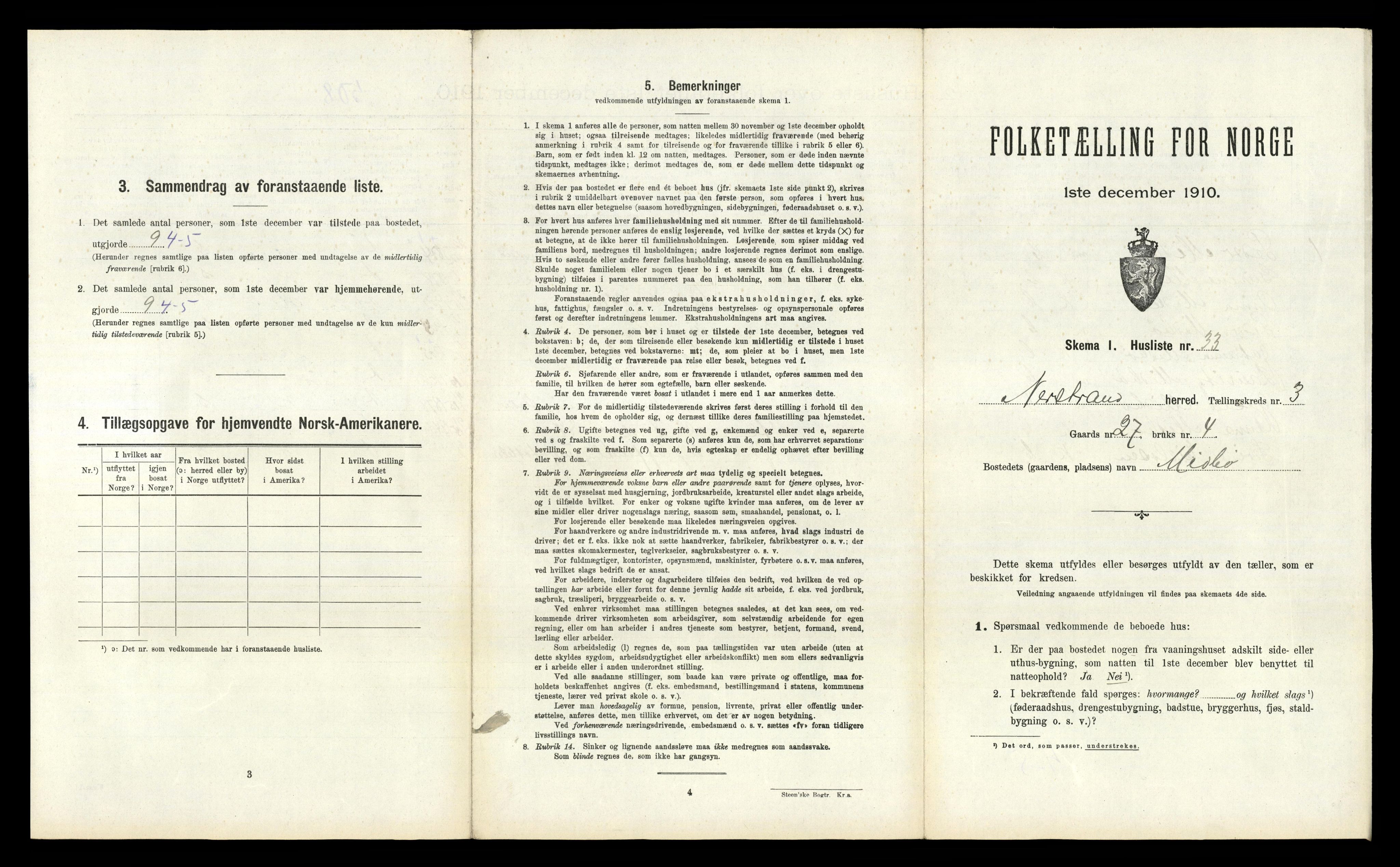 RA, Folketelling 1910 for 1139 Nedstrand herred, 1910, s. 225