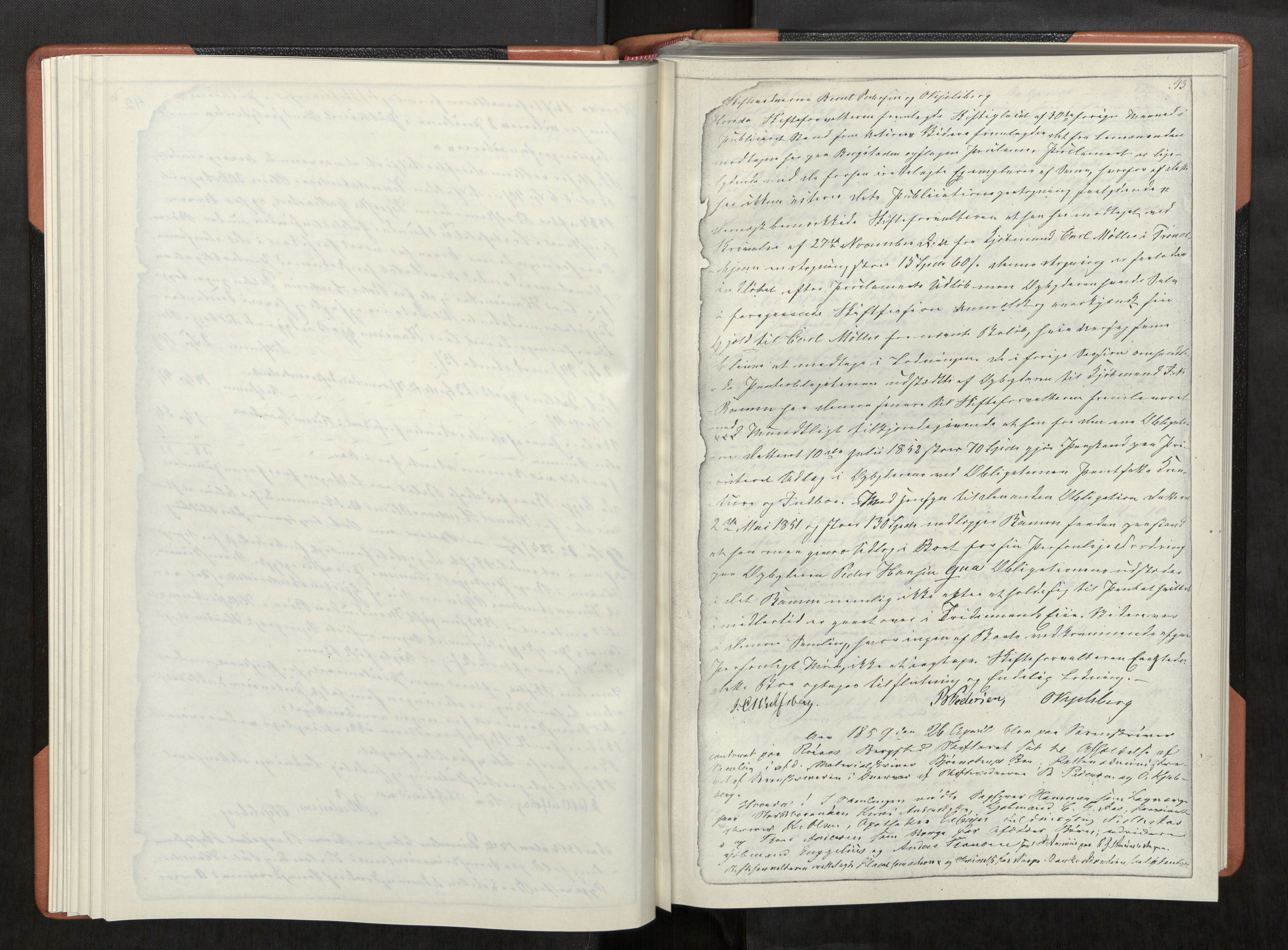 Røros sorenskriveri, AV/SAT-A-0023/3/3B/L0001: Skifteforhandlingsprotokoll, 1851-1874, s. 43