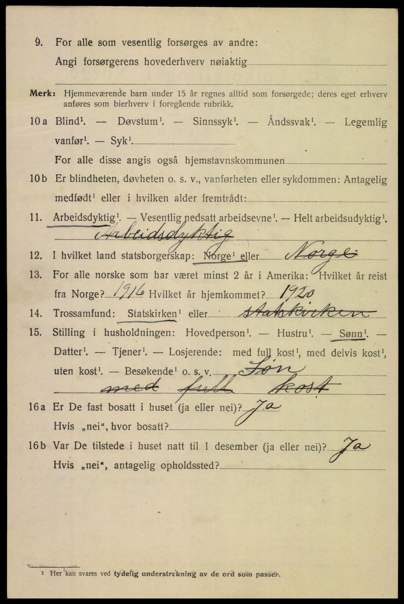 SAK, Folketelling 1920 for 0901 Risør kjøpstad, 1920, s. 3802