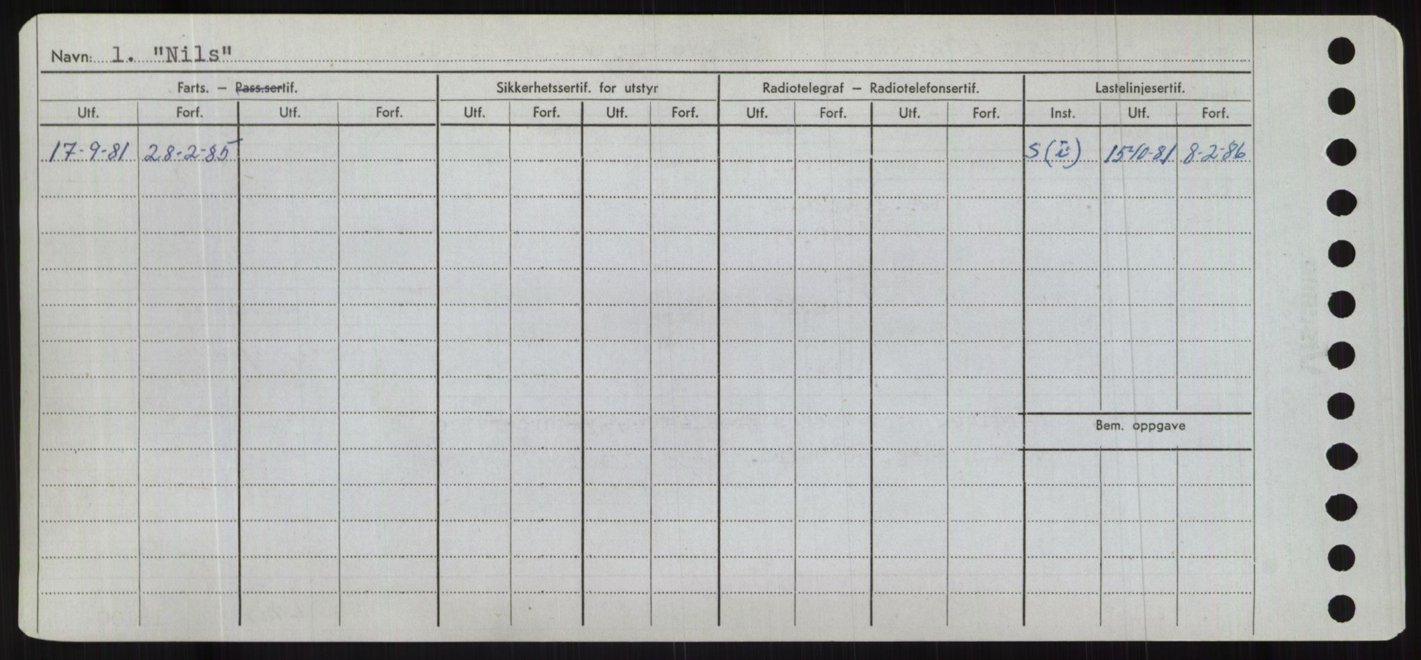Sjøfartsdirektoratet med forløpere, Skipsmålingen, AV/RA-S-1627/H/Hc/L0001: Lektere, A-Y, s. 326