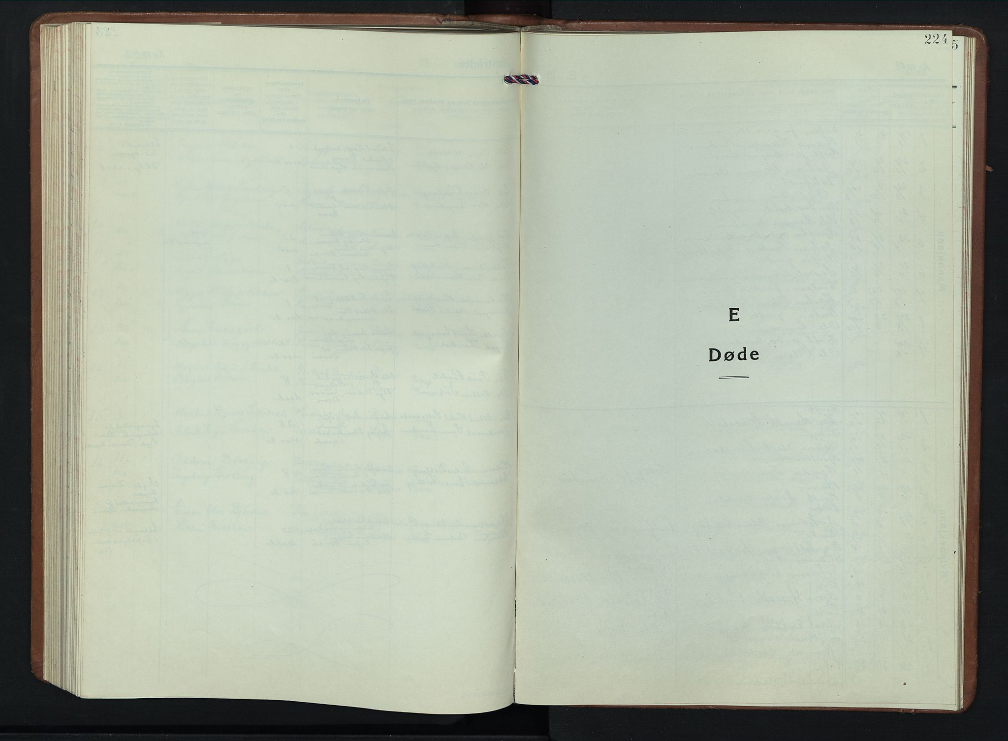 Dovre prestekontor, AV/SAH-PREST-066/H/Ha/Hab/L0004: Klokkerbok nr. 4, 1926-1949, s. 224