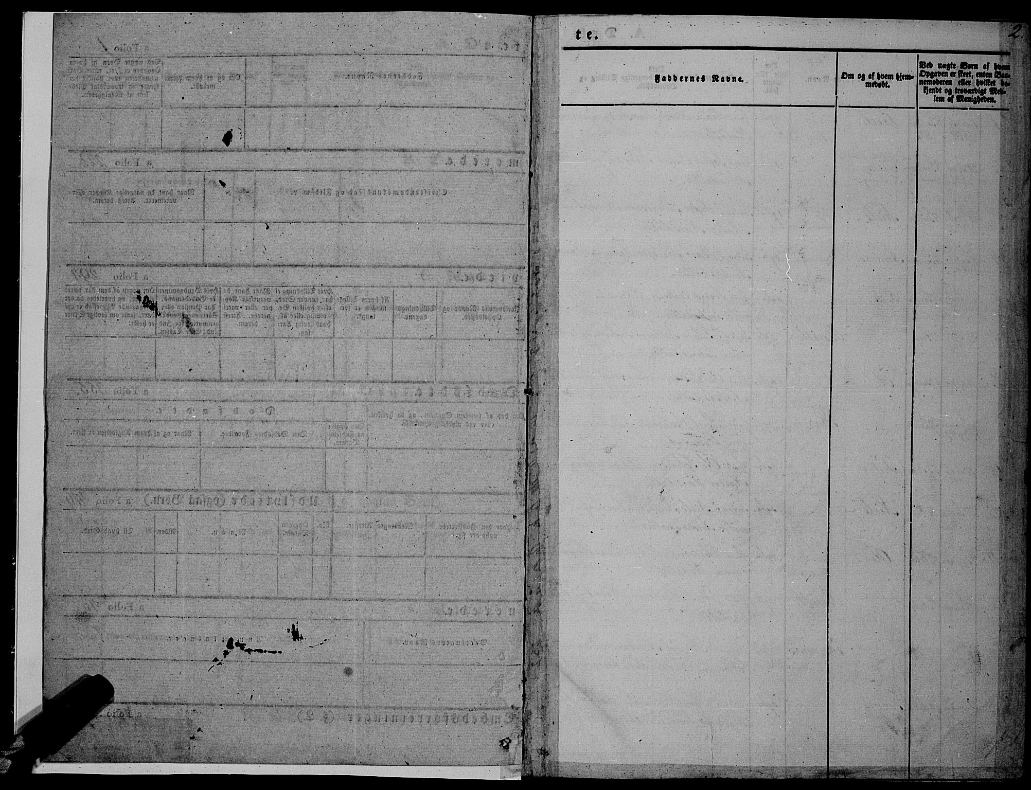 Ministerialprotokoller, klokkerbøker og fødselsregistre - Sør-Trøndelag, AV/SAT-A-1456/695/L1145: Ministerialbok nr. 695A06 /1, 1843-1859, s. 2