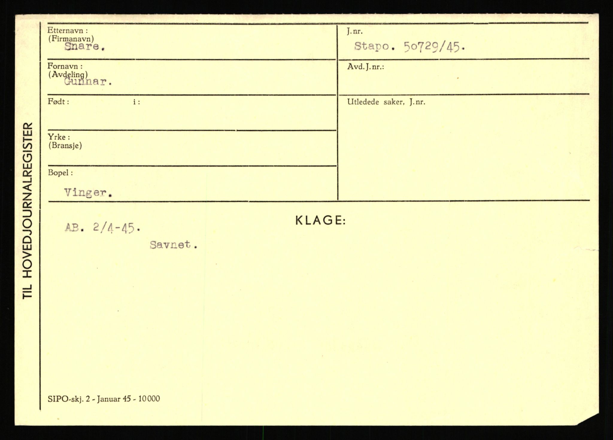 Statspolitiet - Hovedkontoret / Osloavdelingen, AV/RA-S-1329/C/Ca/L0014: Seterlien - Svartås, 1943-1945, s. 2024