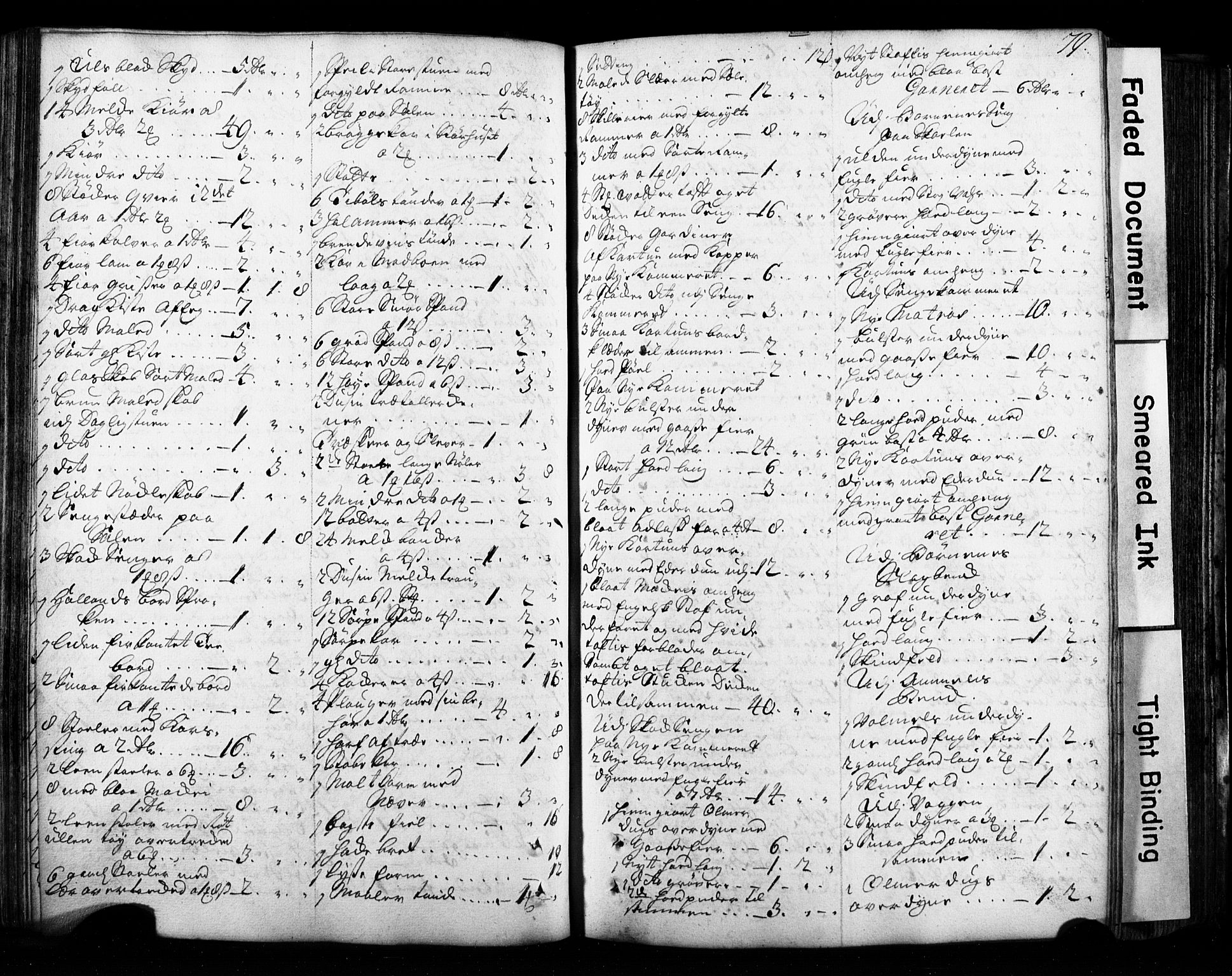 Hadeland, Ringerike og Hallingdal prosti, AV/SAH-PROST-014/G/Ga/L0001: Skifteprotokoll, geistlige skifter, 1717-1744, s. 78b-79a