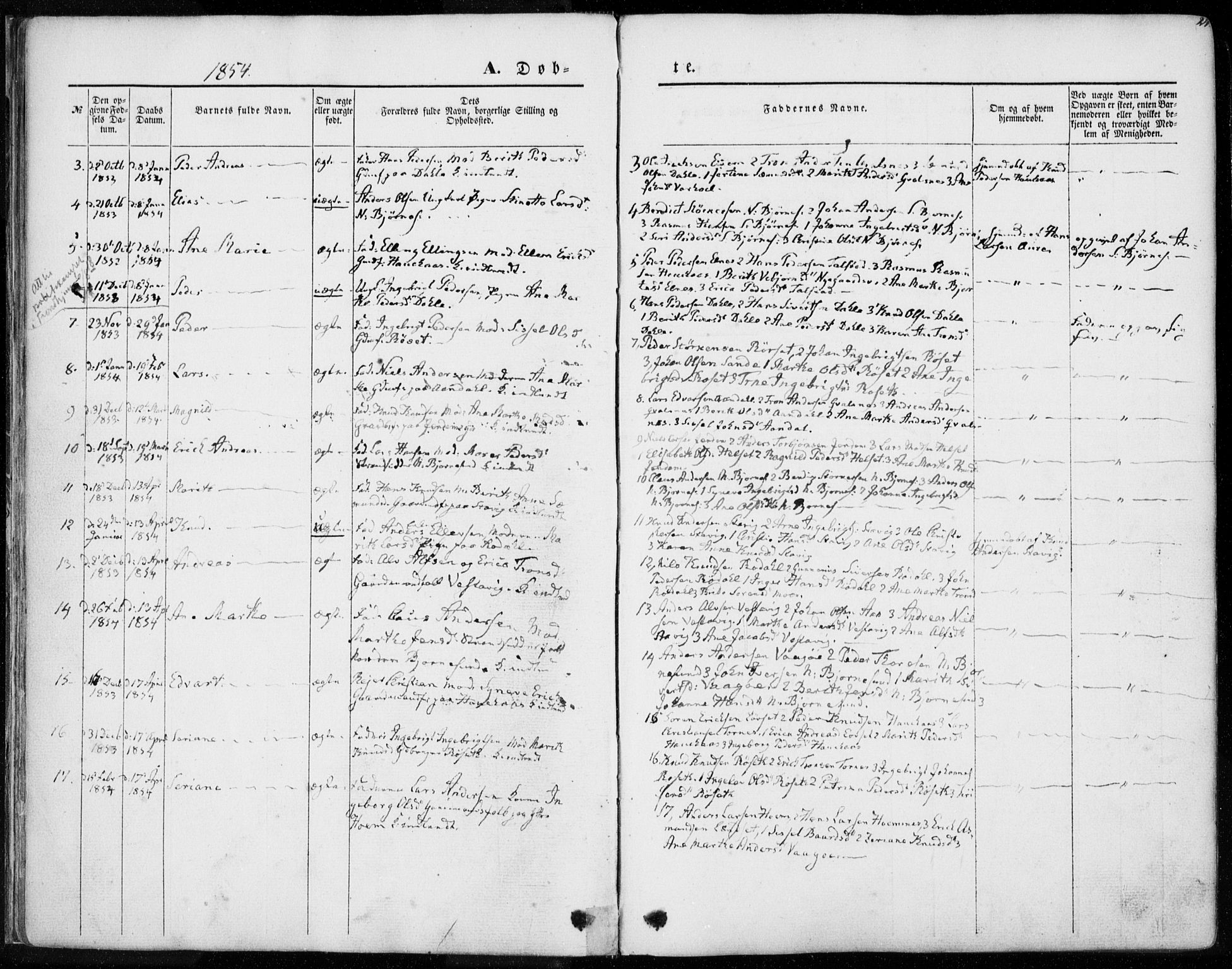 Ministerialprotokoller, klokkerbøker og fødselsregistre - Møre og Romsdal, AV/SAT-A-1454/565/L0748: Ministerialbok nr. 565A02, 1845-1872, s. 24