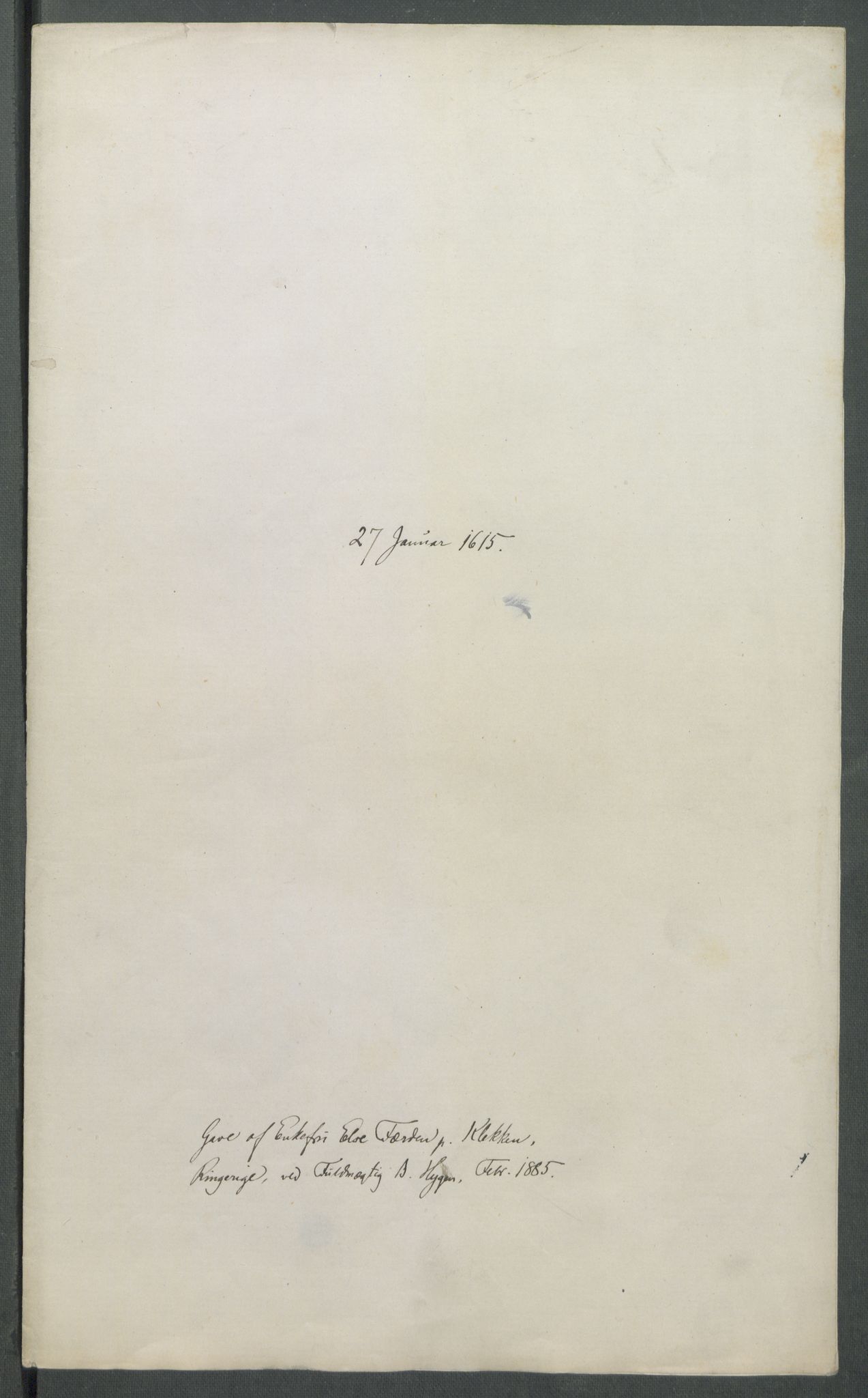 Riksarkivets diplomsamling, AV/RA-EA-5965/F02/L0123: Dokumenter, 1614-1615, s. 73
