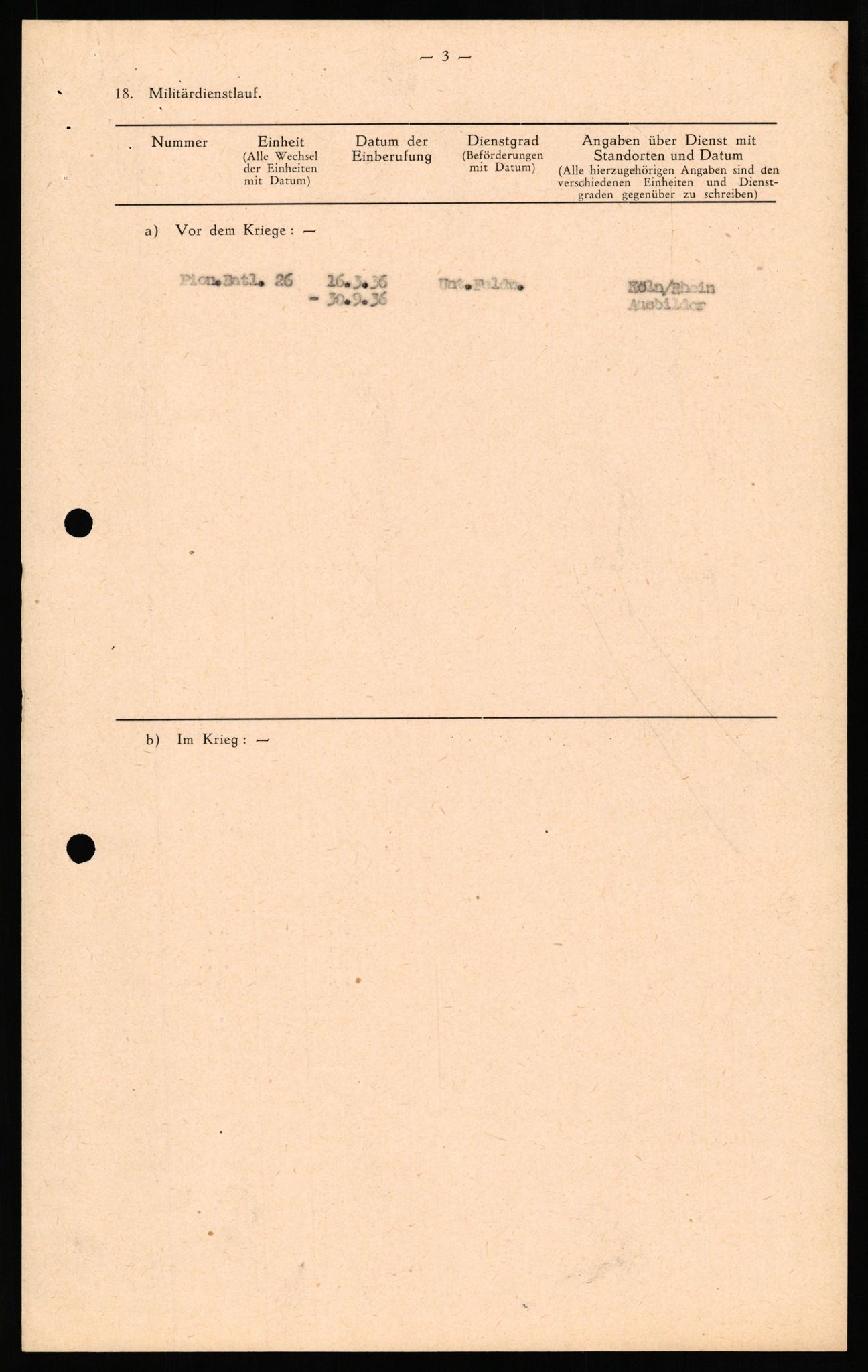Forsvaret, Forsvarets overkommando II, RA/RAFA-3915/D/Db/L0033: CI Questionaires. Tyske okkupasjonsstyrker i Norge. Tyskere., 1945-1946, s. 416