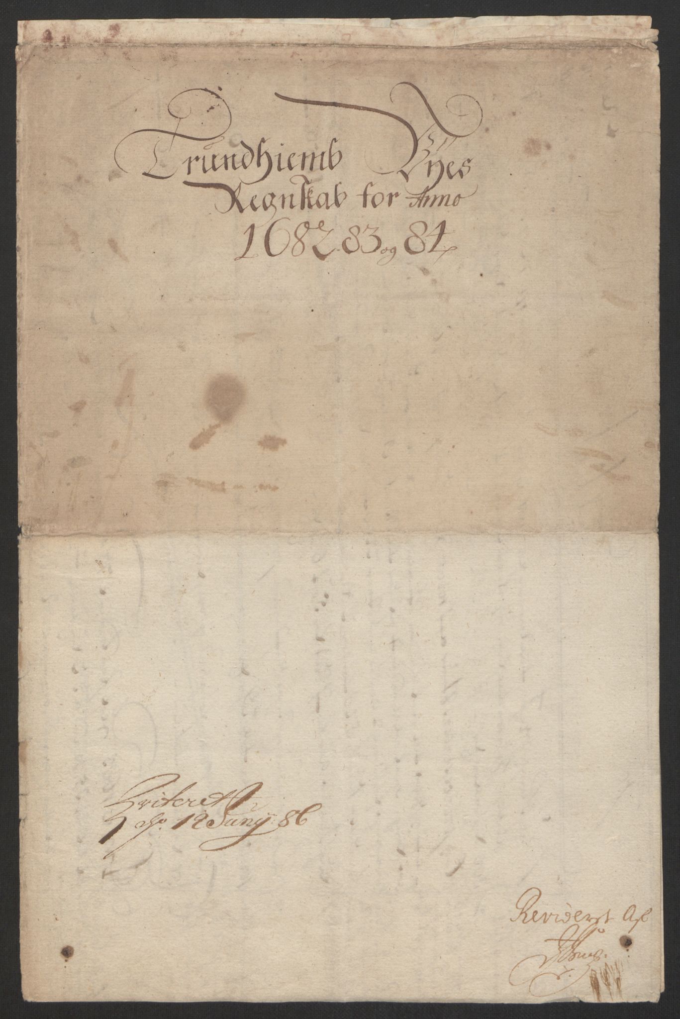 Rentekammeret inntil 1814, Reviderte regnskaper, Byregnskaper, RA/EA-4066/R/Rs/L0504: [S1] Kontribusjonsregnskap, 1631-1684, s. 345