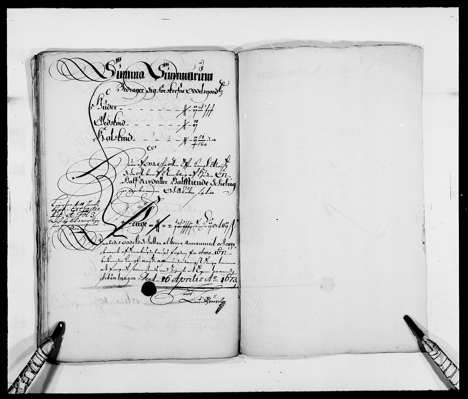 Rentekammeret inntil 1814, Reviderte regnskaper, Fogderegnskap, AV/RA-EA-4092/R40/L2433: Fogderegnskap Råbyggelag, 1671-1674, s. 131