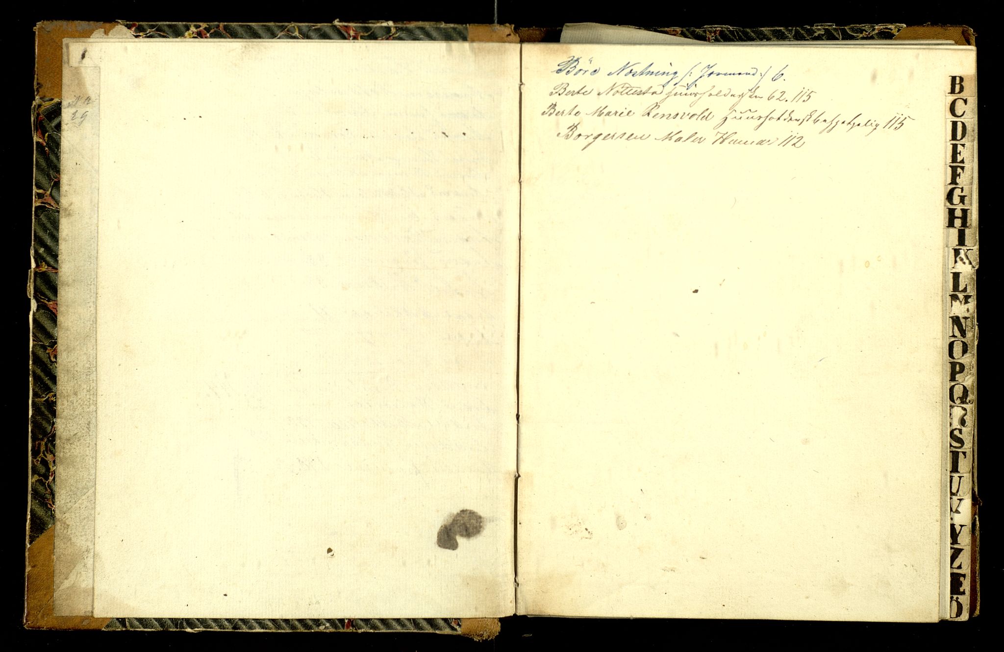 Atlungstad Brænderi, AV/SAH-ARK-104/F/Fa/L0001: Arbeidsbok for ansatte i brenneriet. Innkjøp av ved, 1856-1859