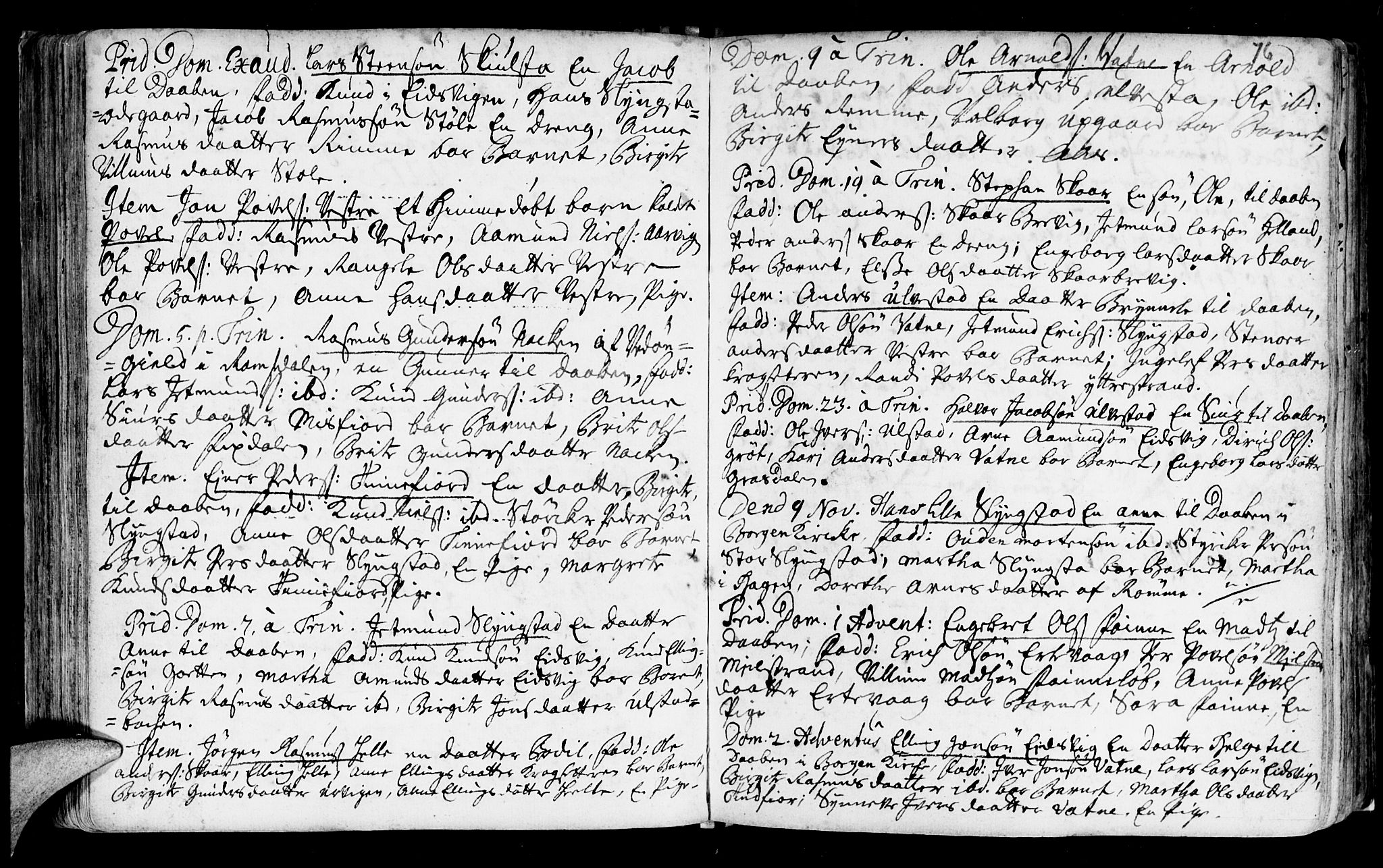 Ministerialprotokoller, klokkerbøker og fødselsregistre - Møre og Romsdal, AV/SAT-A-1454/525/L0371: Ministerialbok nr. 525A01, 1699-1777, s. 77
