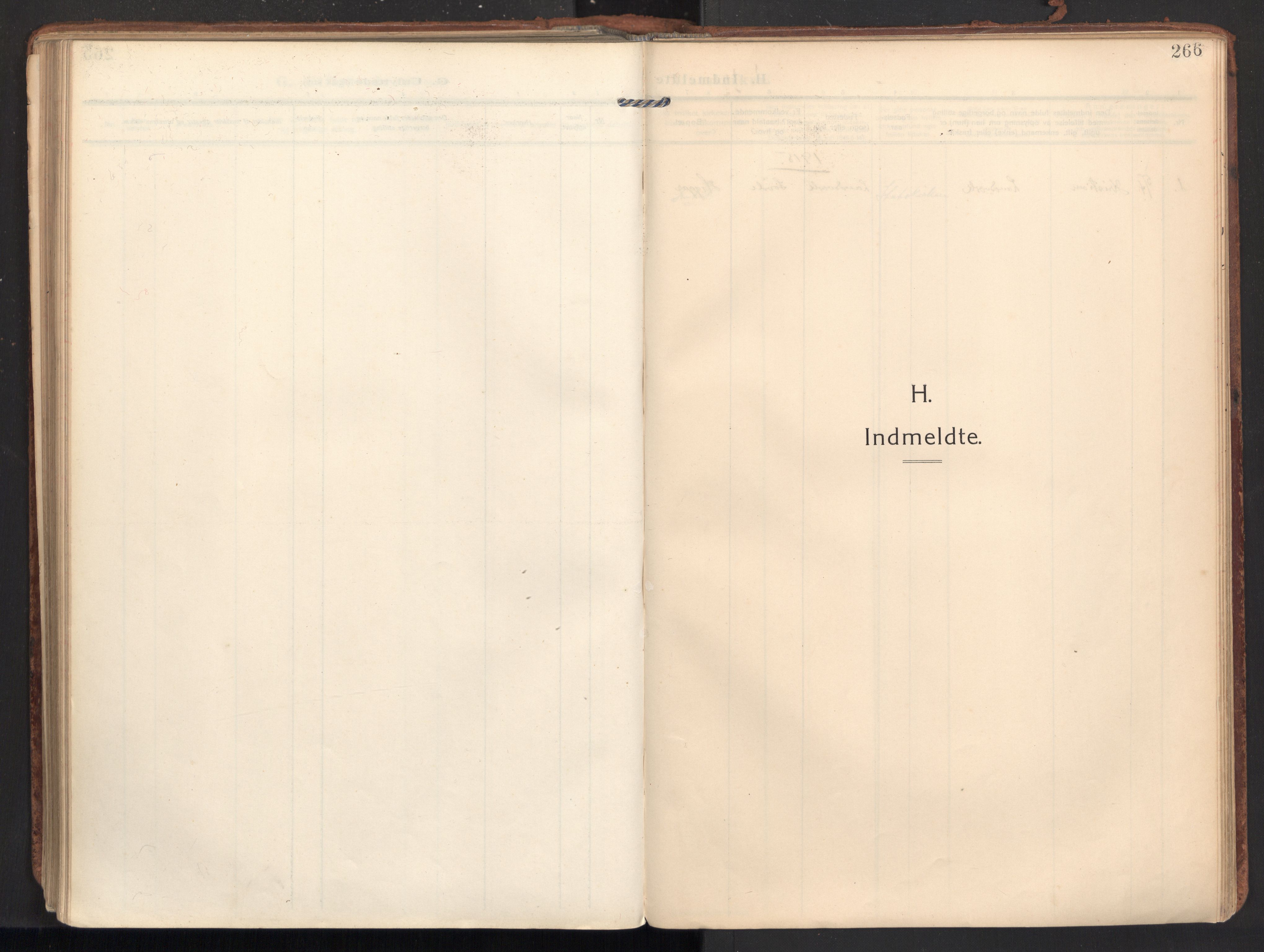 Ministerialprotokoller, klokkerbøker og fødselsregistre - Møre og Romsdal, AV/SAT-A-1454/502/L0026: Ministerialbok nr. 502A04, 1909-1933, s. 266