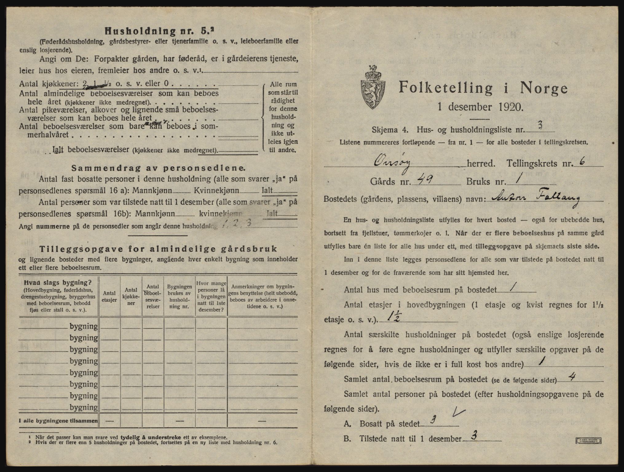 SAO, Folketelling 1920 for 0134 Onsøy herred, 1920, s. 934