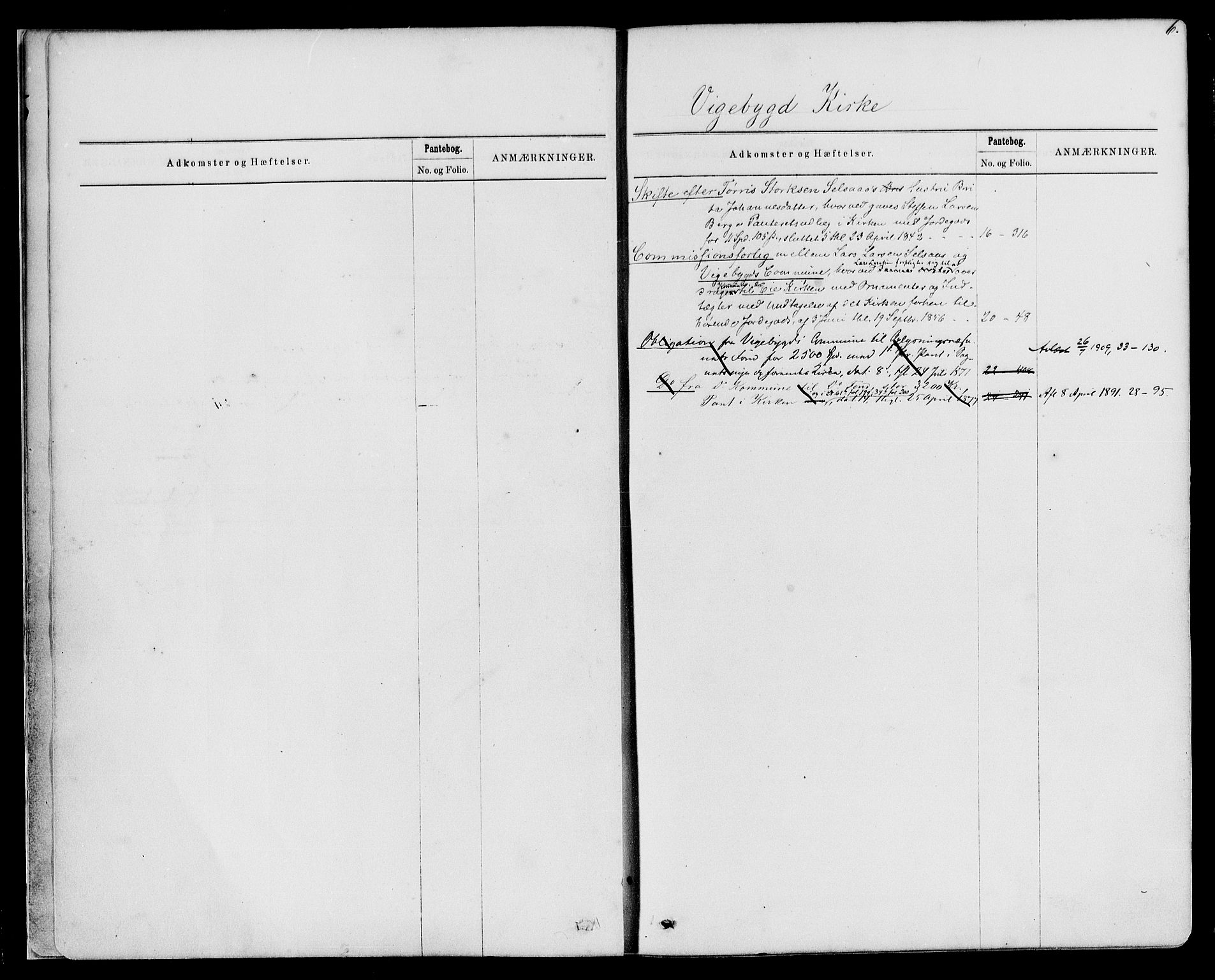 Sunnhordland sorenskrivar, AV/SAB-A-2401/1/G/Ga/Gak/L0005: Panteregister nr. II.A.k.5, 1866-1920, s. 6